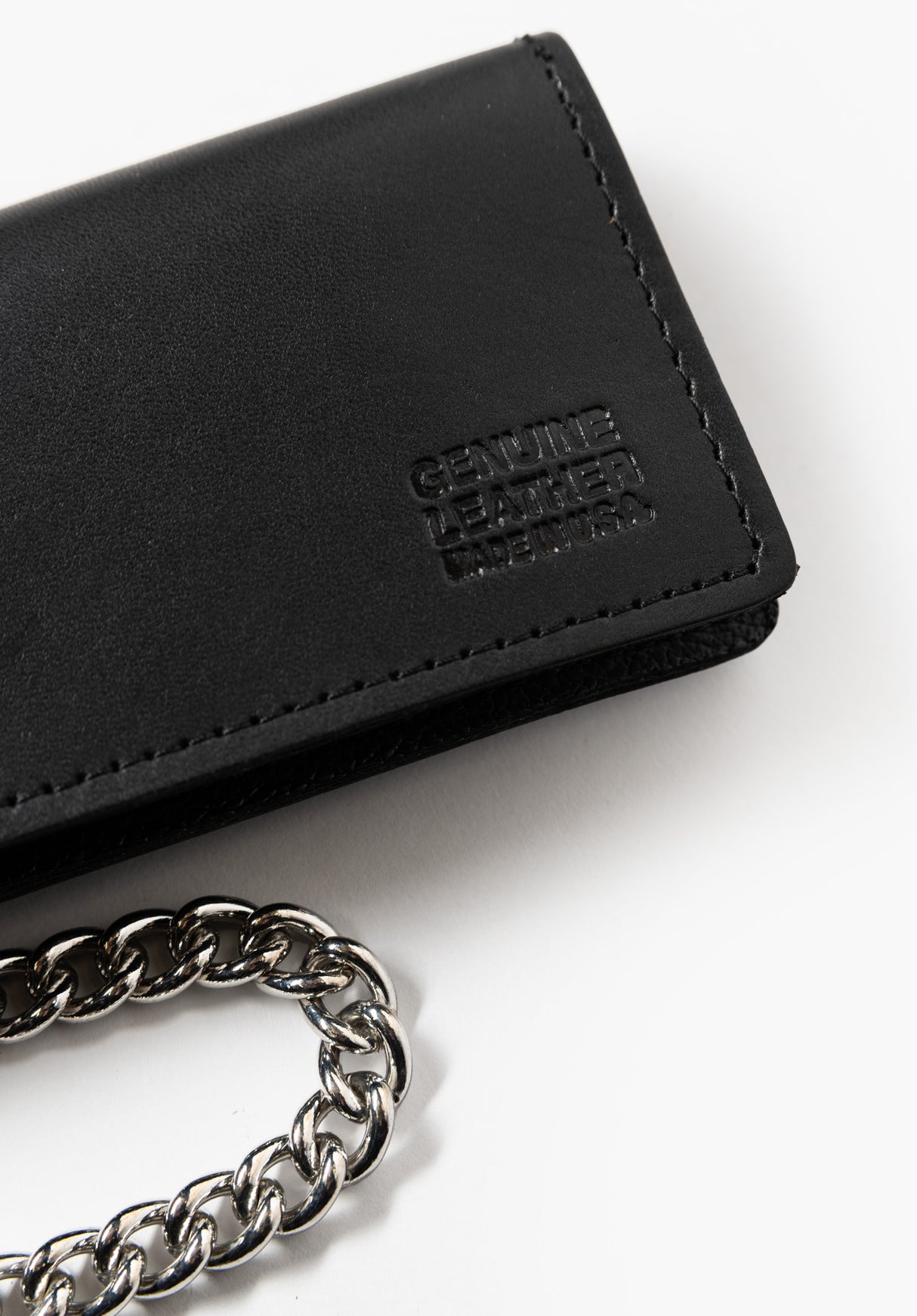 Cross Large Leather Chain Wallet black Oberansicht