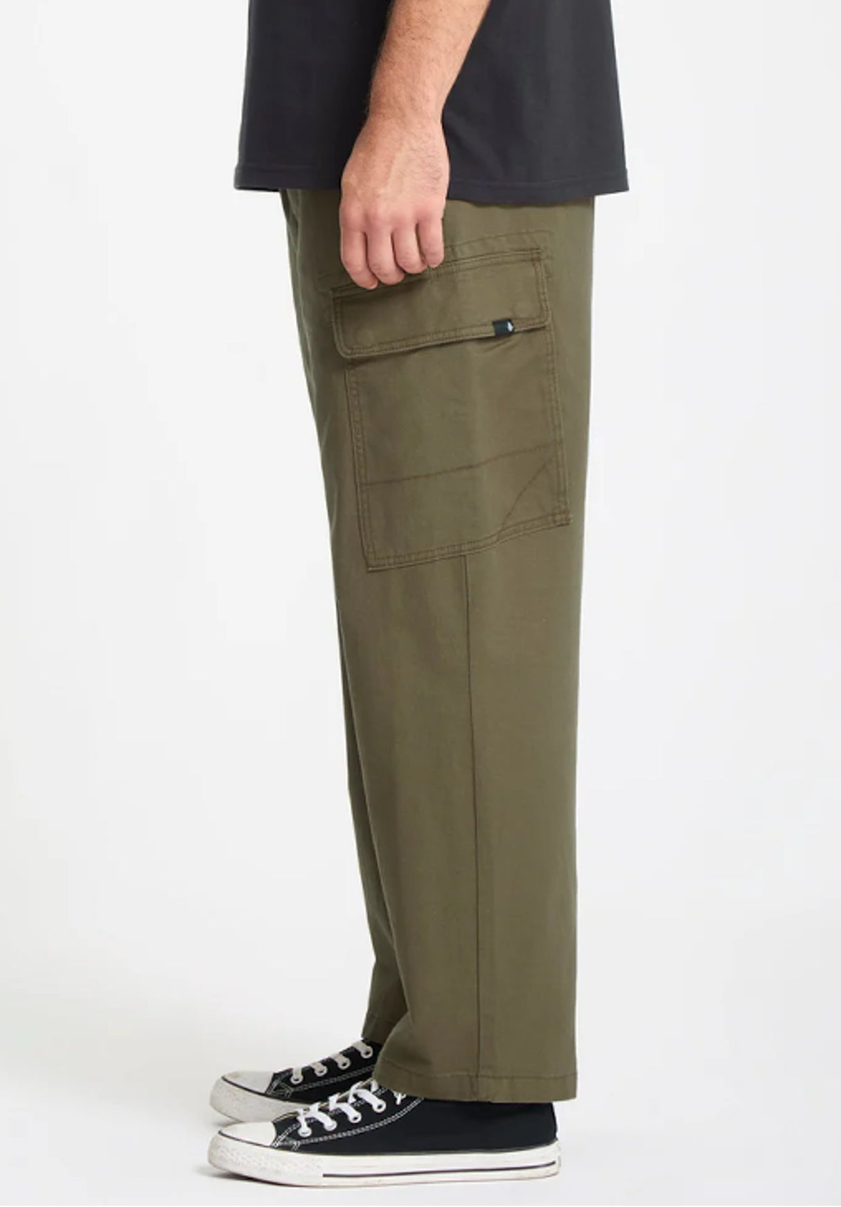 Billow Tapered EW Cargo sageleaf Closeup2