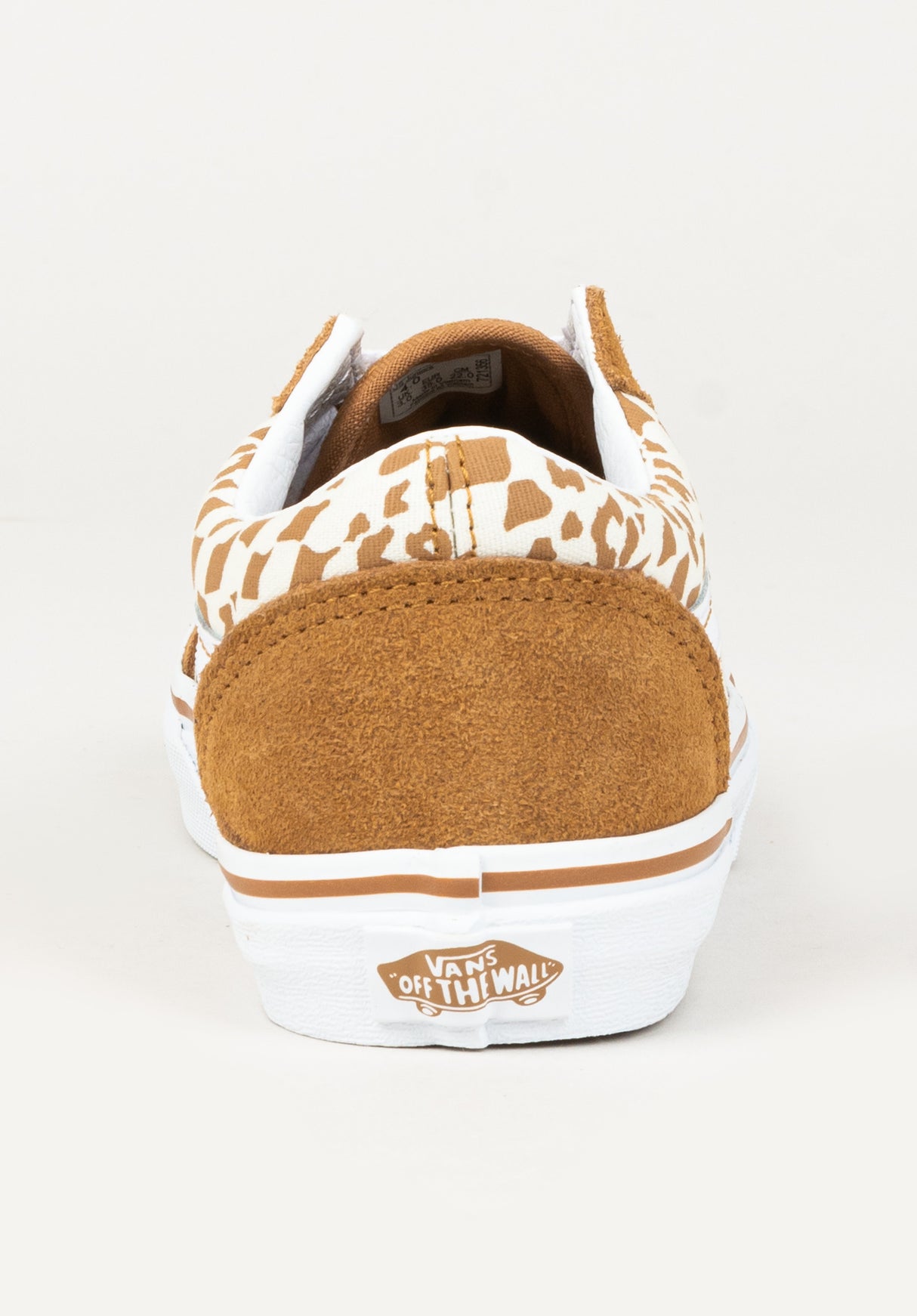 Old Skool Kids Girls leopard-popbrown-truewhite Seitenansicht