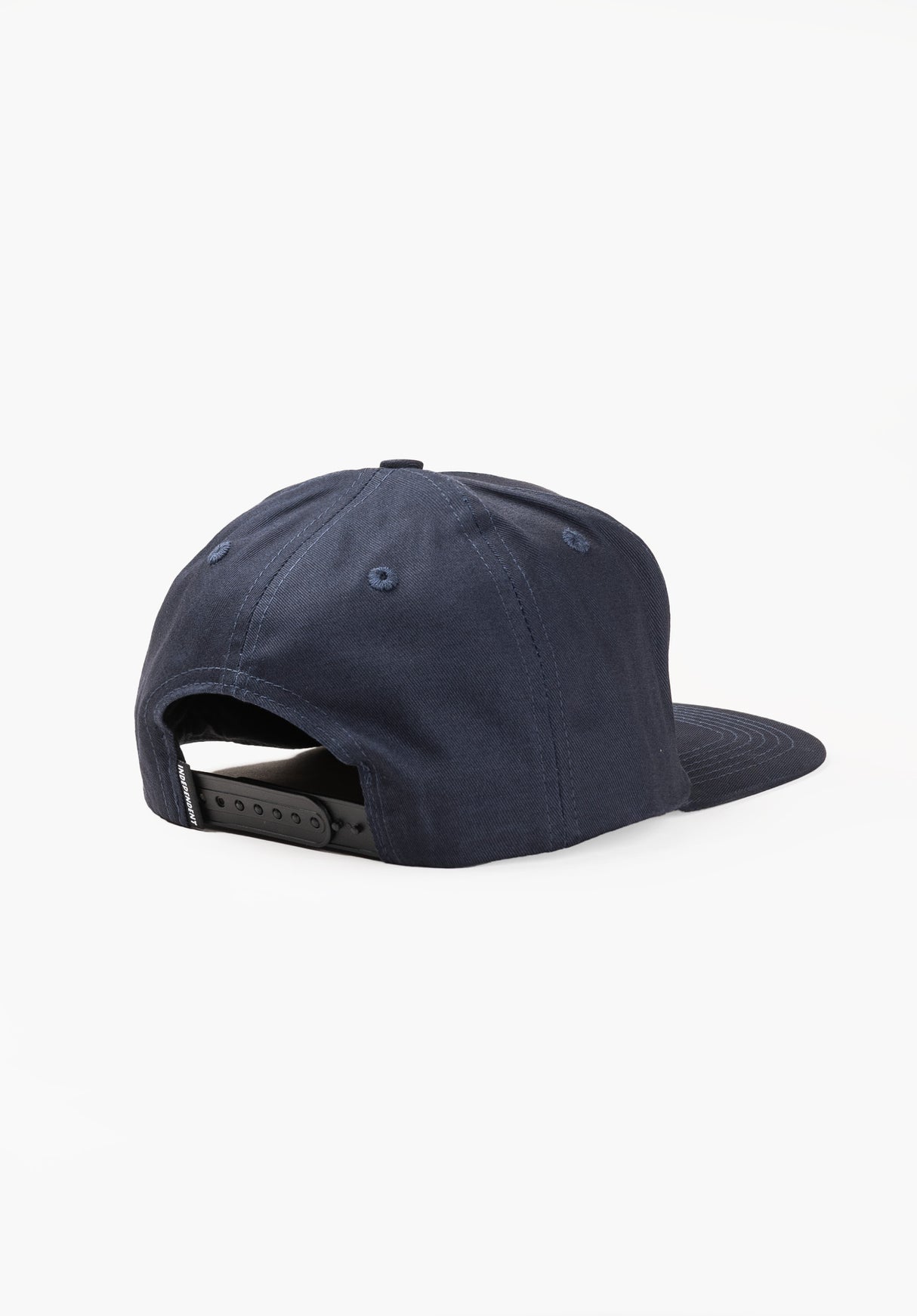 Barhouse Ripped 5-Panel Snapback Structured navy Rueckenansicht