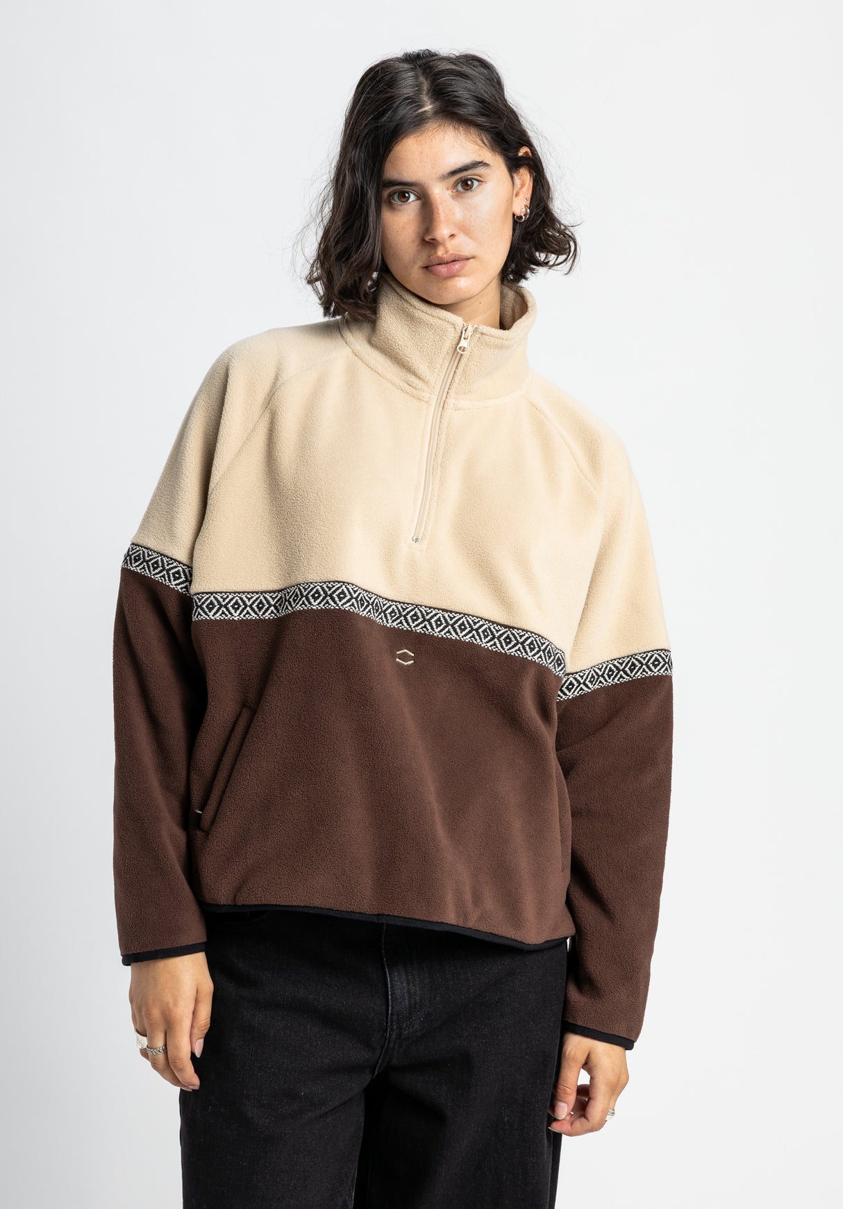 Jalma cream-darkbrown Rueckenansicht