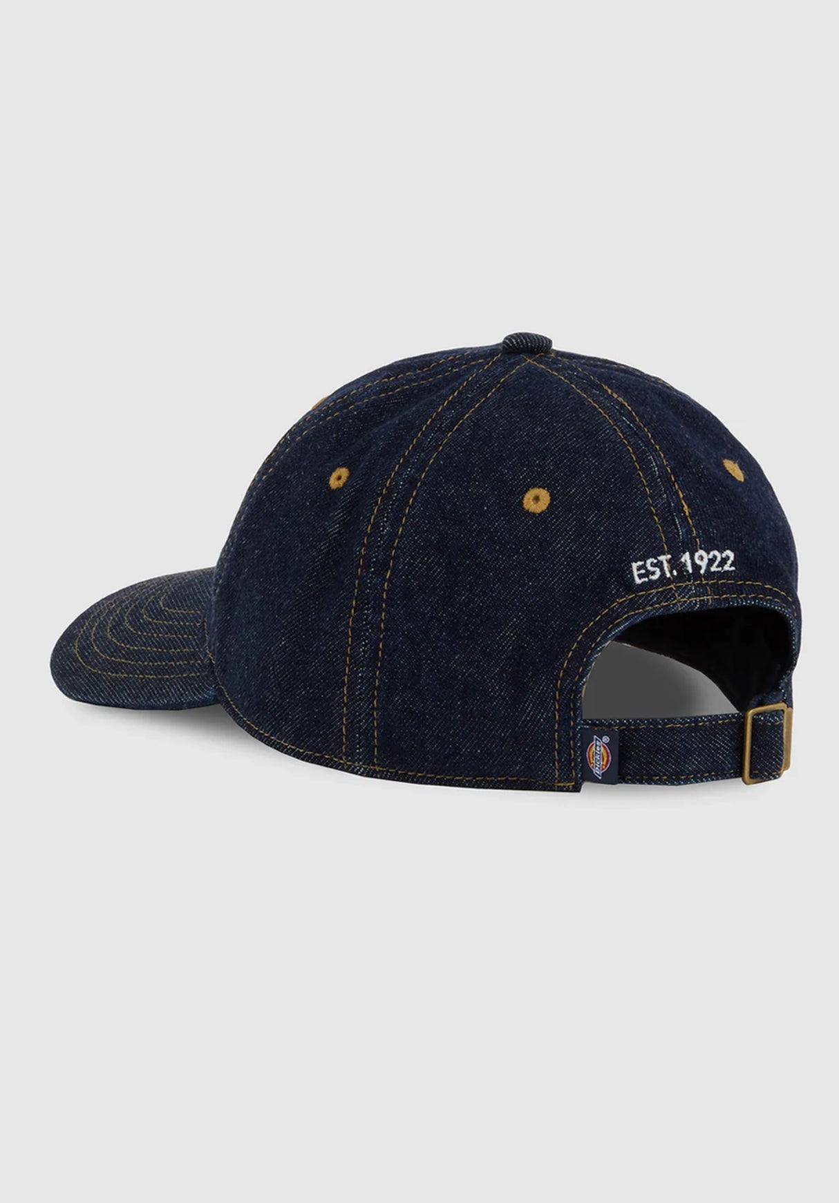 Denim Dad Cap rinsed Rueckenansicht