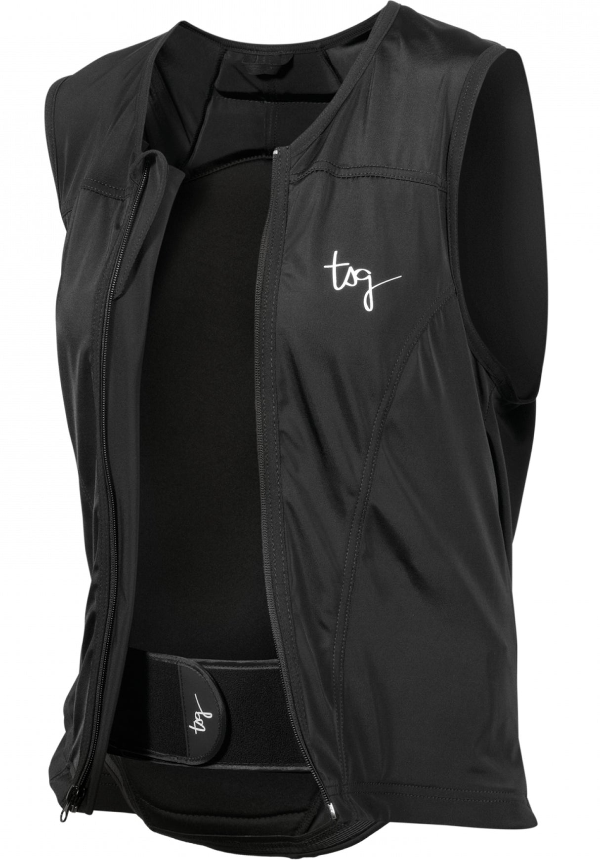 Backbone Vest WMN A black Closeup1