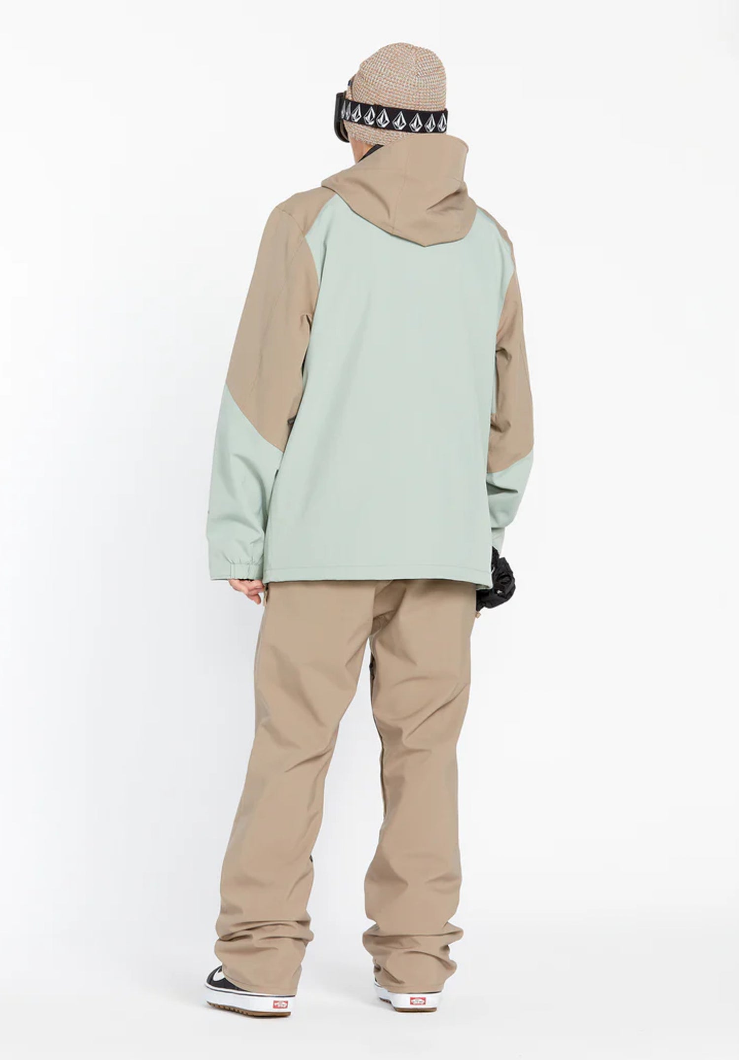 Brighton Full Zip agave Rueckenansicht Zoom Image