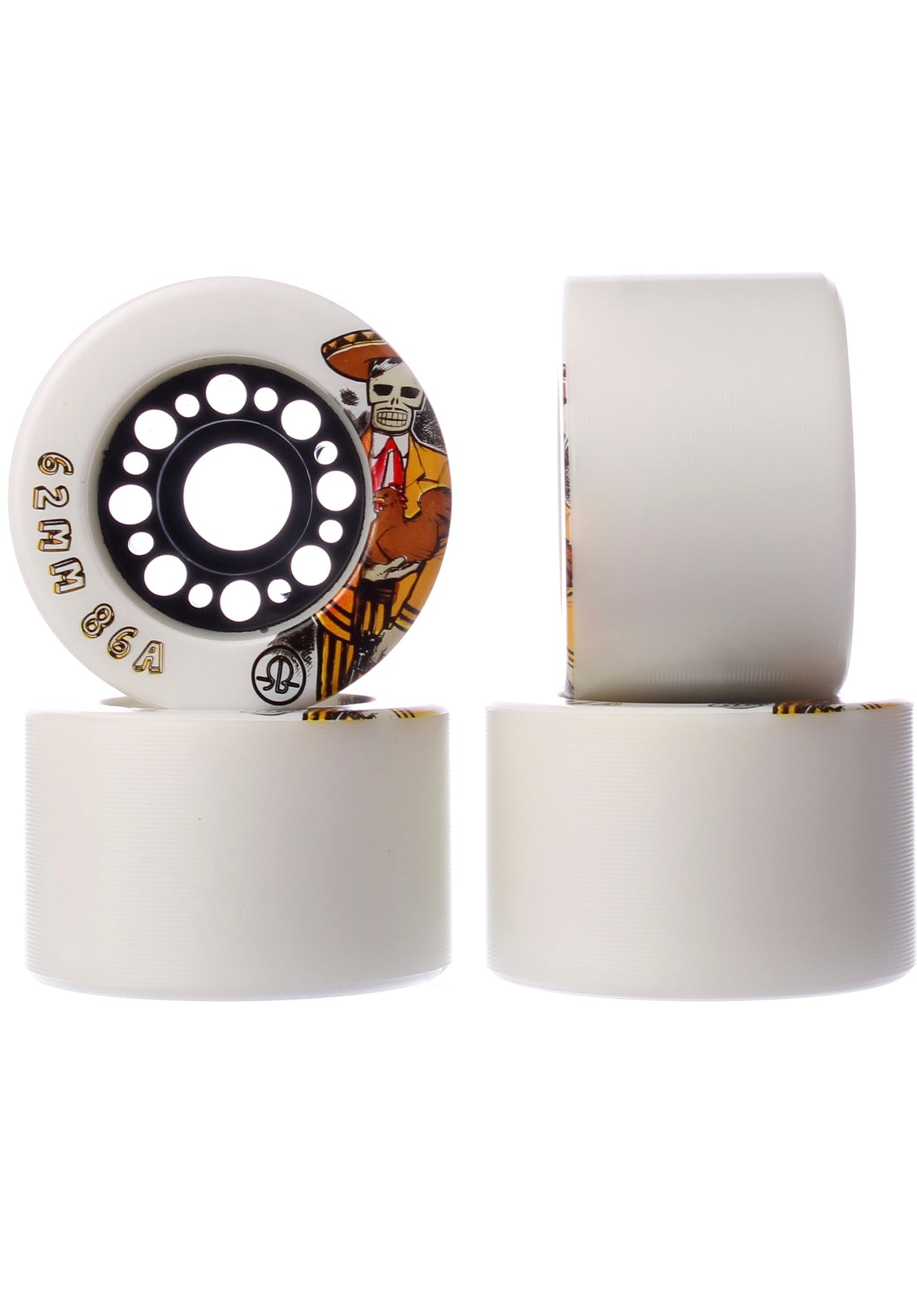 Day of the Dead 86A 4er PK white Closeup1