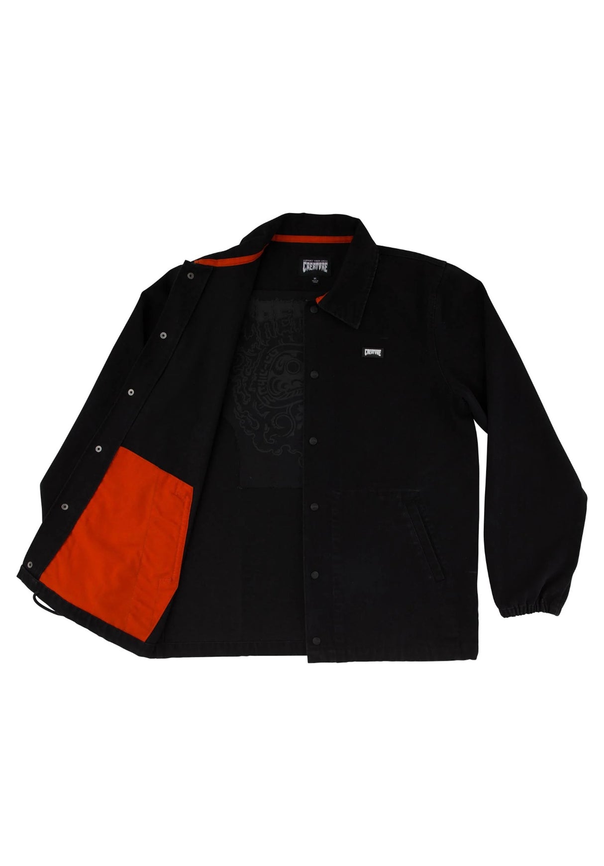 Fortune Windbreaker black Closeup1