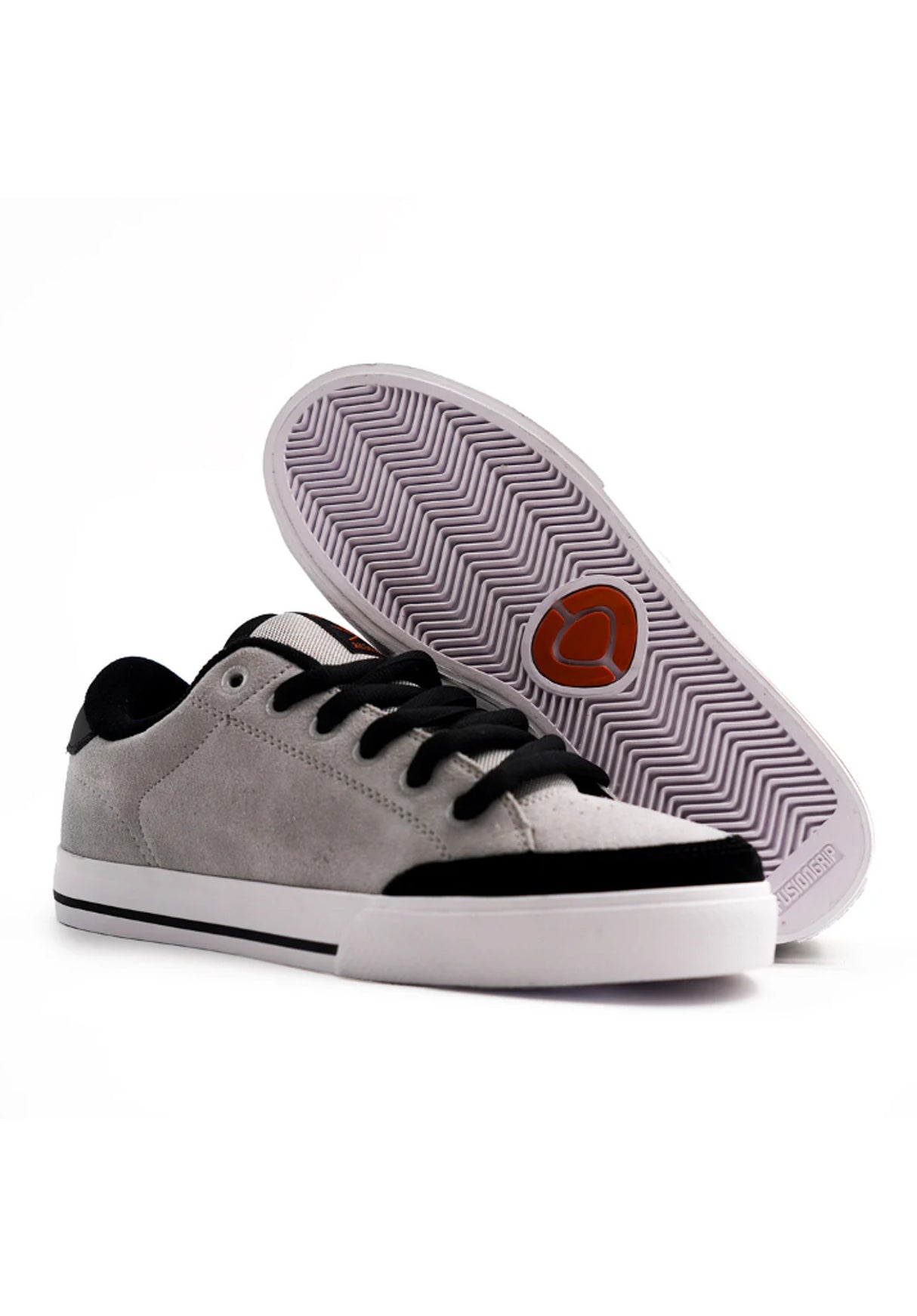 Lopez 50 Pro gray-afterdark-orange Rueckenansicht