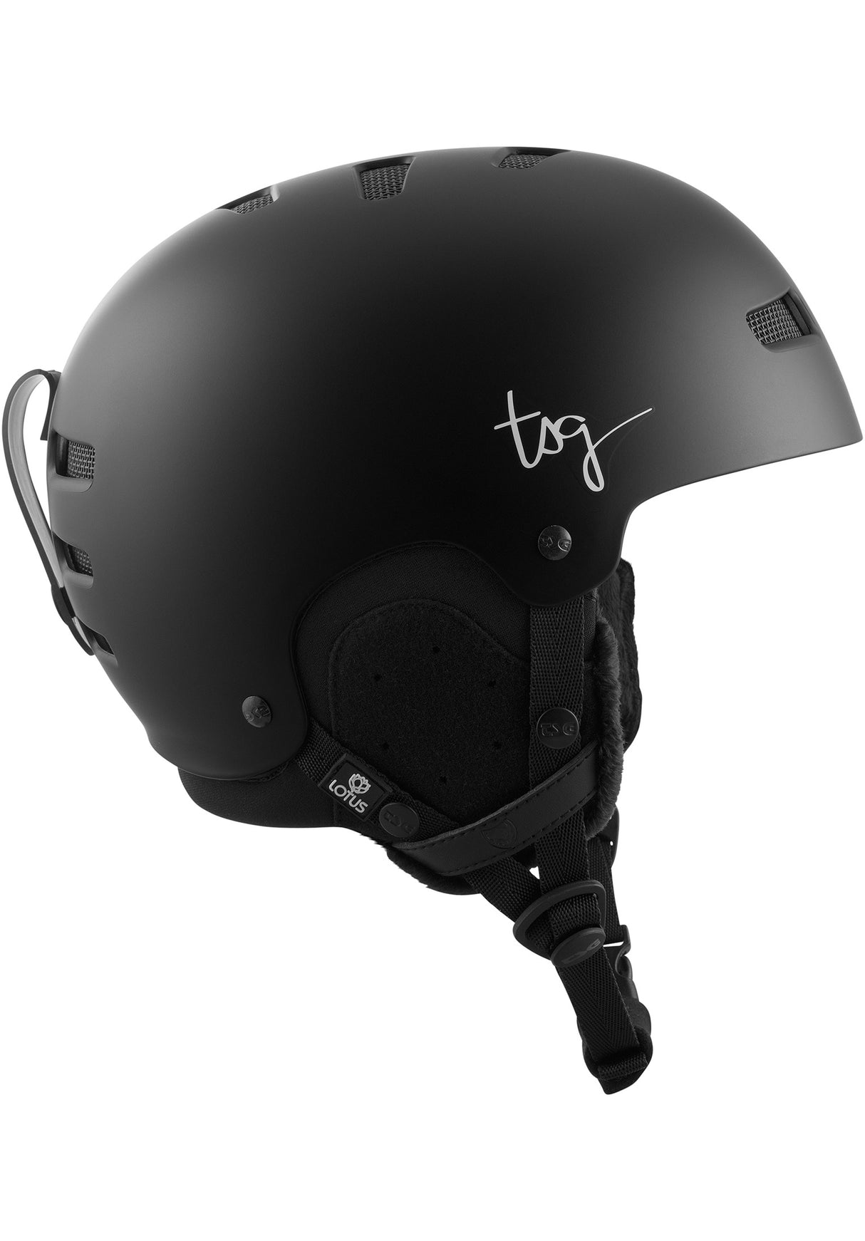 Lotus 2.0 Solid Color satin black Rueckenansicht