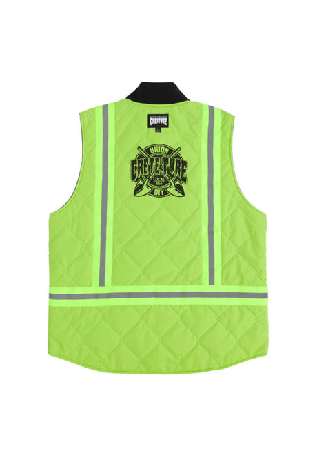 Crete-Ture DIY asphalt / neon green Closeup2