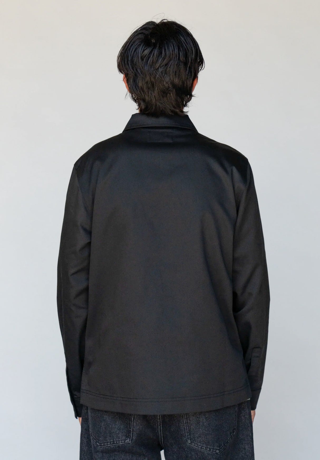 Nexus Embroidered Twill Shirt black Closeup1