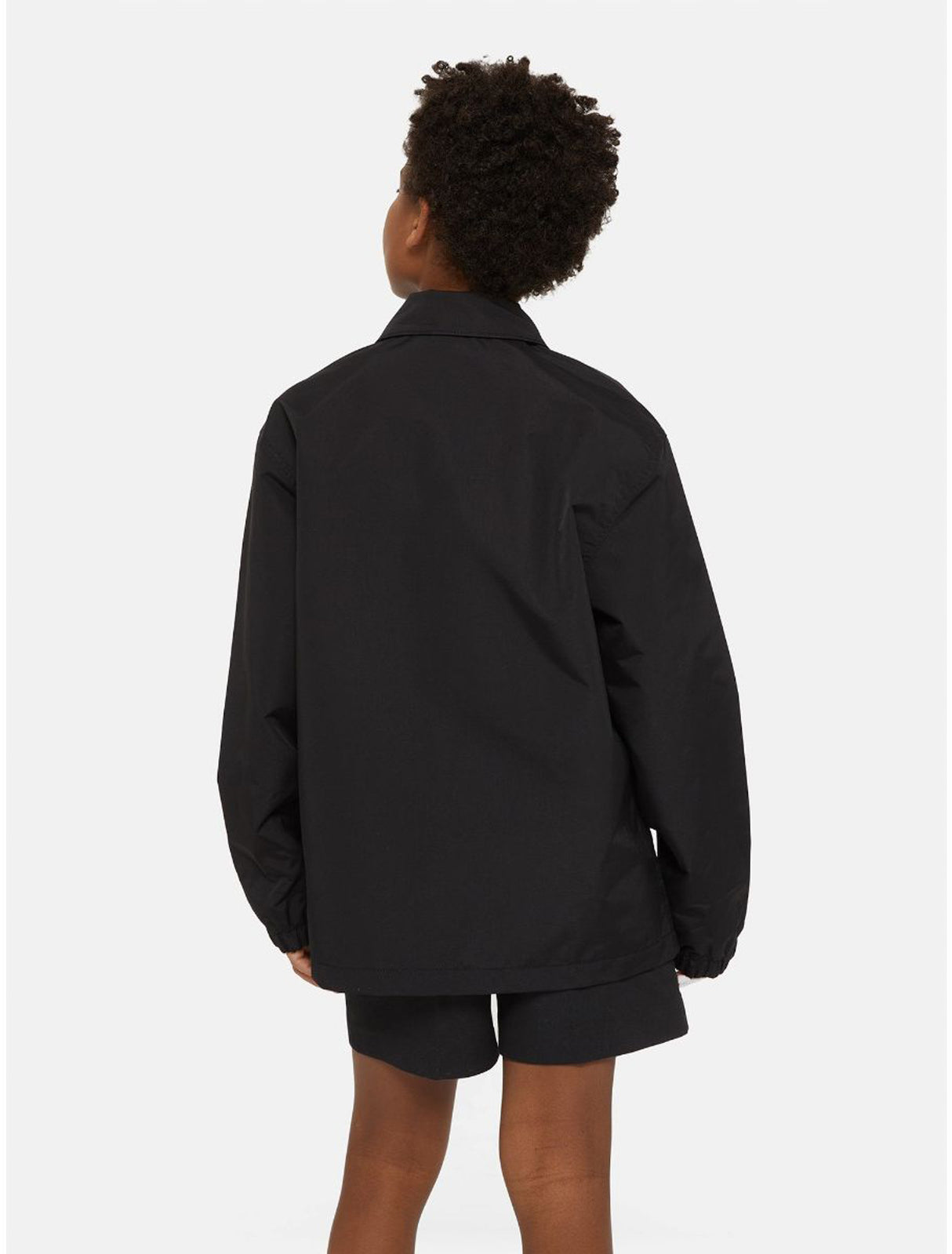 Oakport Coach Jacket black Rueckenansicht