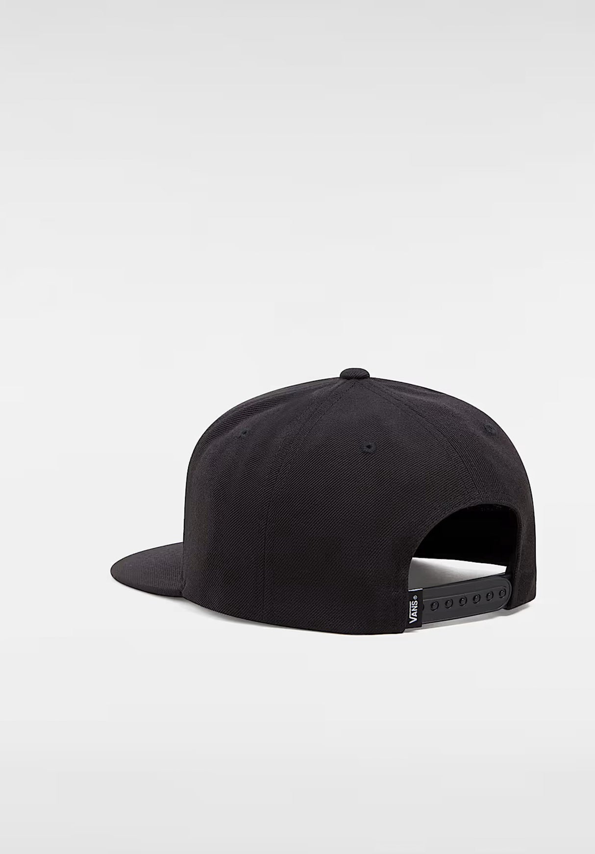 Off The Wall Patch Snapback black Rueckenansicht