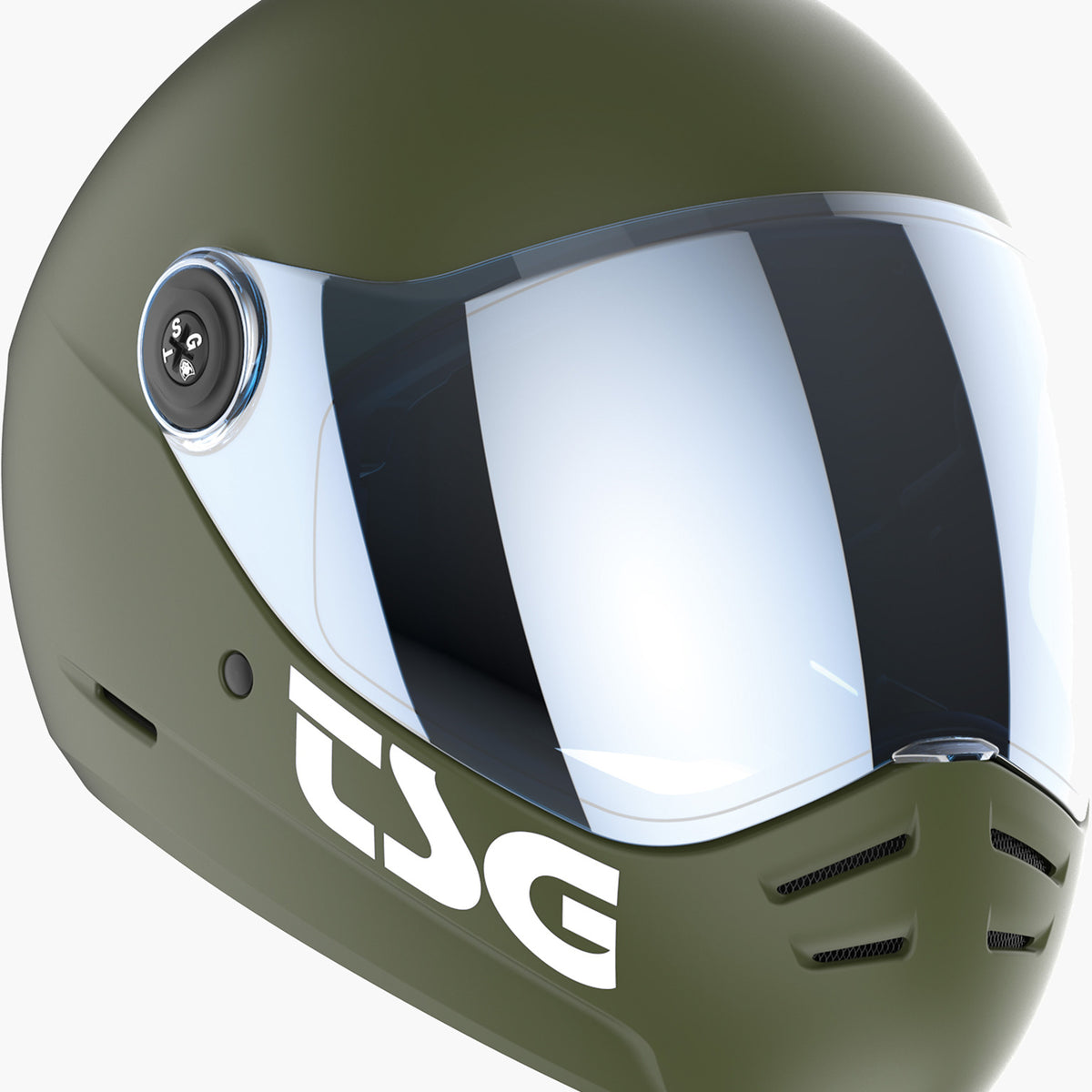 fullface helm sale Pass Pro 2.0 Solid Color TSG Fullface-Helm in satin olive – TITUS