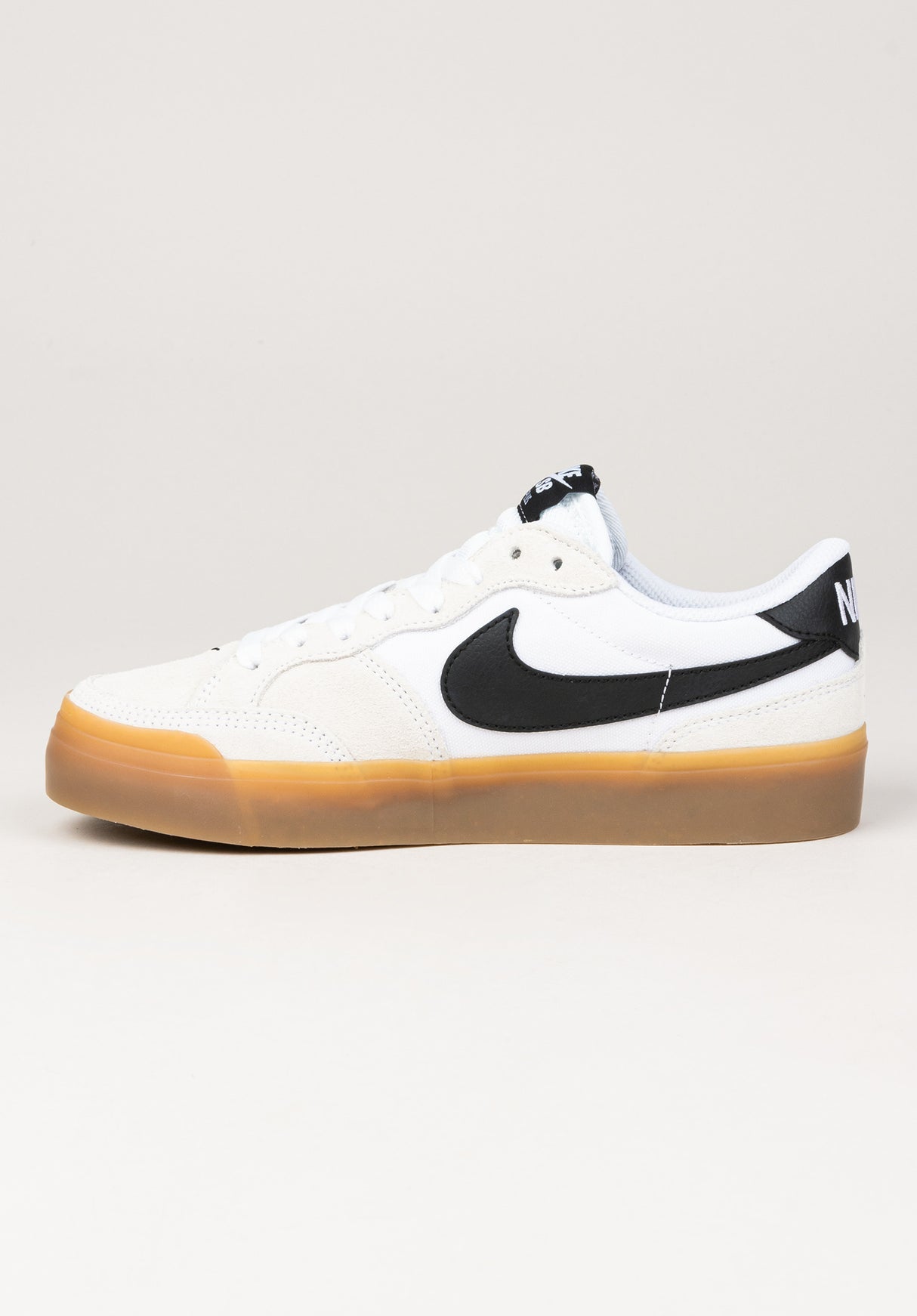 Pogo white-black-white-gumlightbrown Oberansicht