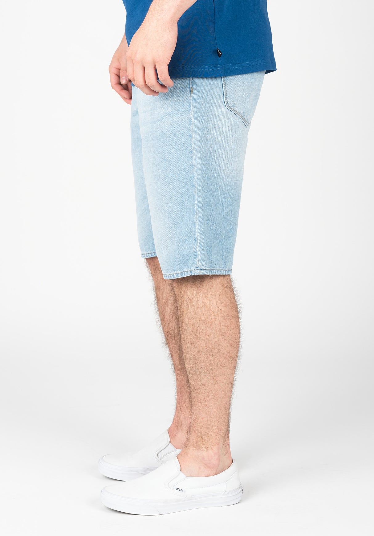 Rafter Short 2 lightbluewashed Rueckenansicht