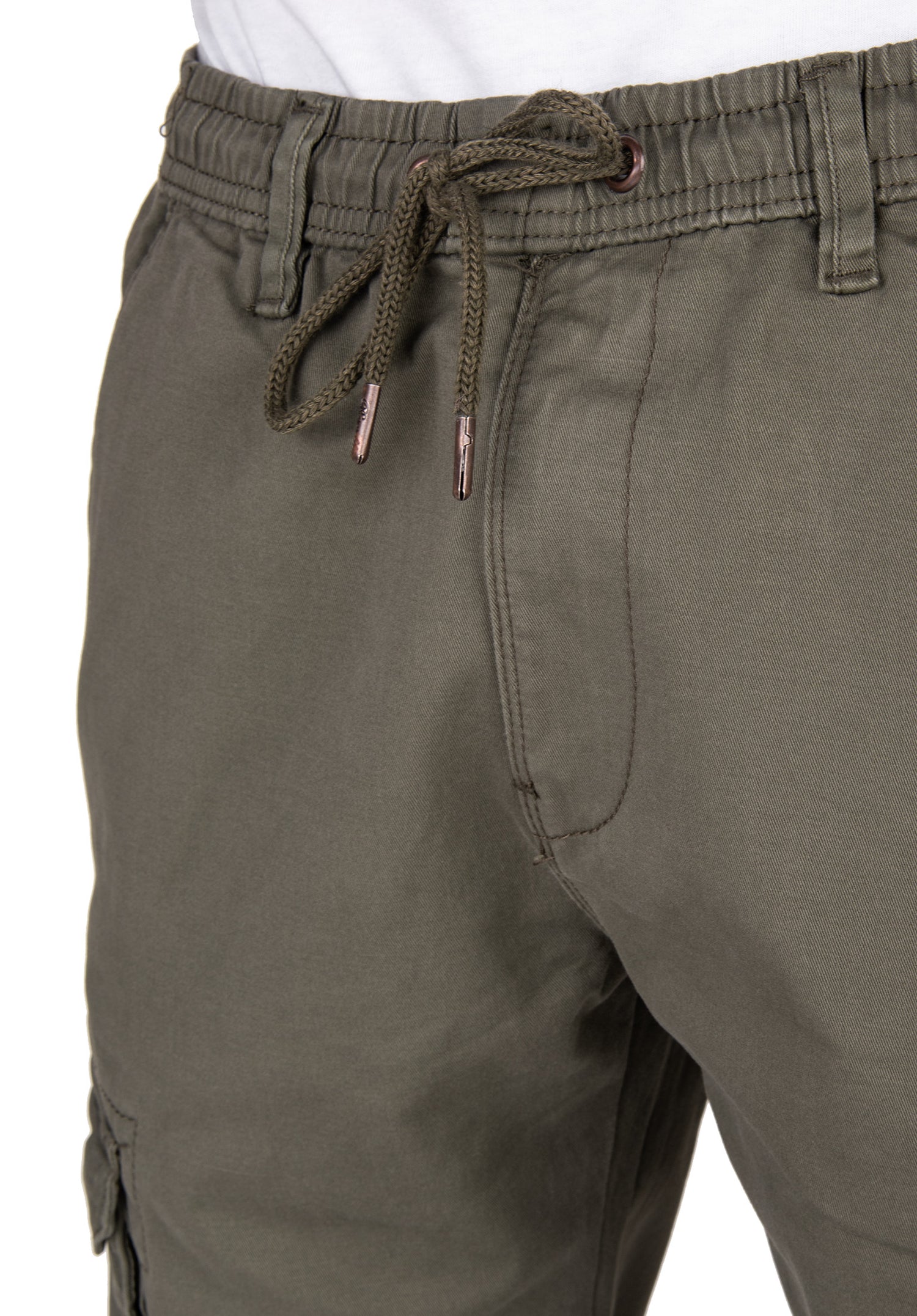 Reflex Rib Cargo olive Closeup1 Zoom Image