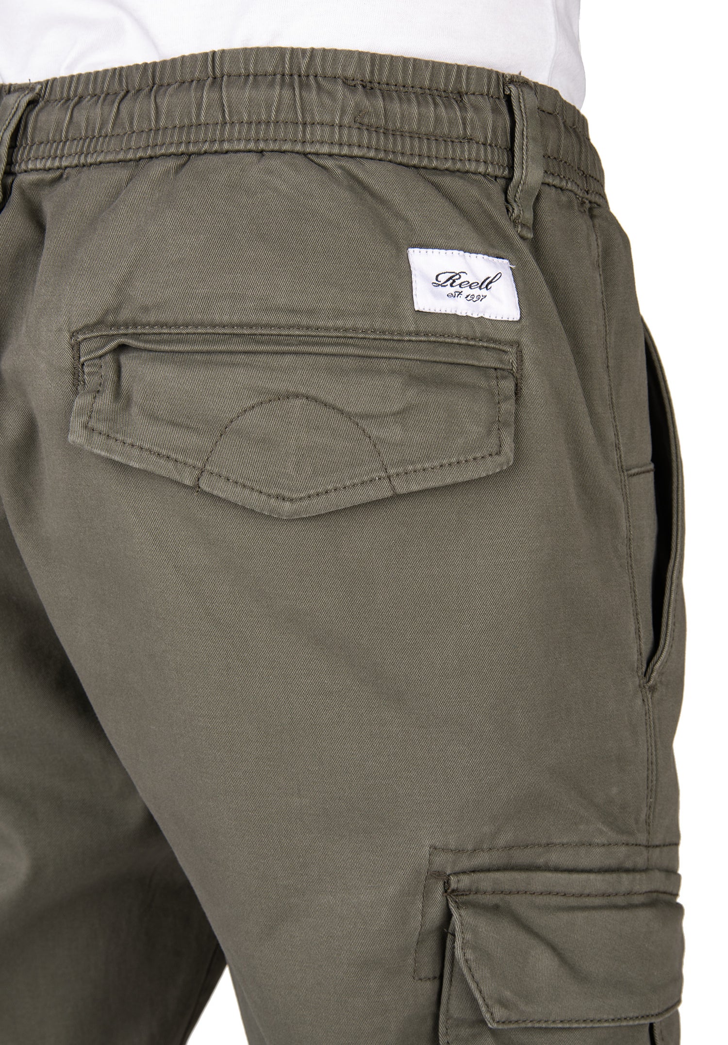 Reflex Rib Cargo olive Closeup2 Zoom Image