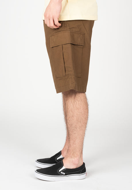 Regular Cargo Short lumber-rinsed Rueckenansicht