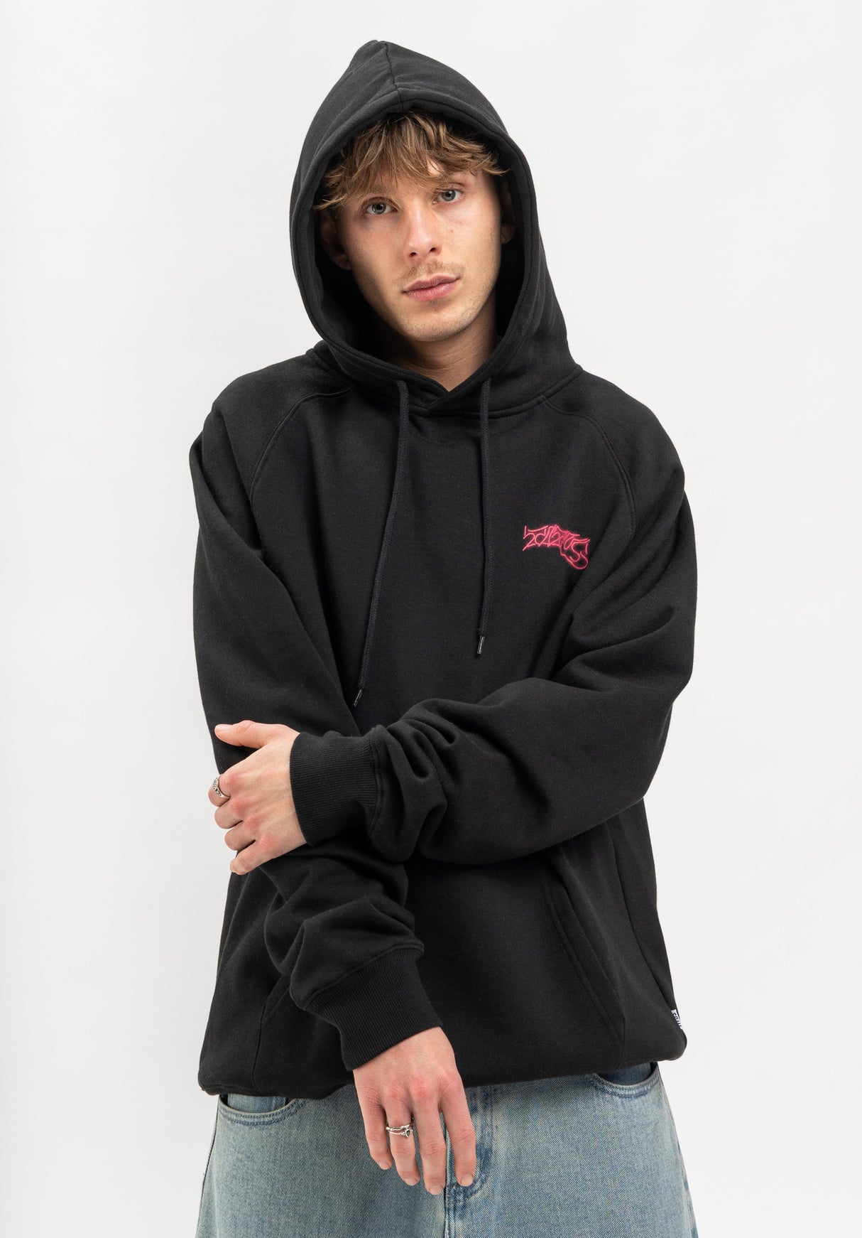 Retro Classic Logo black Rueckenansicht