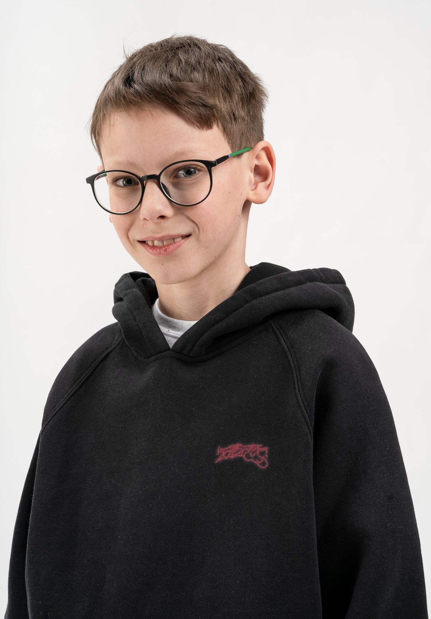 Retro Classic Logo Kids blackfaded Closeup1 Zoom Image