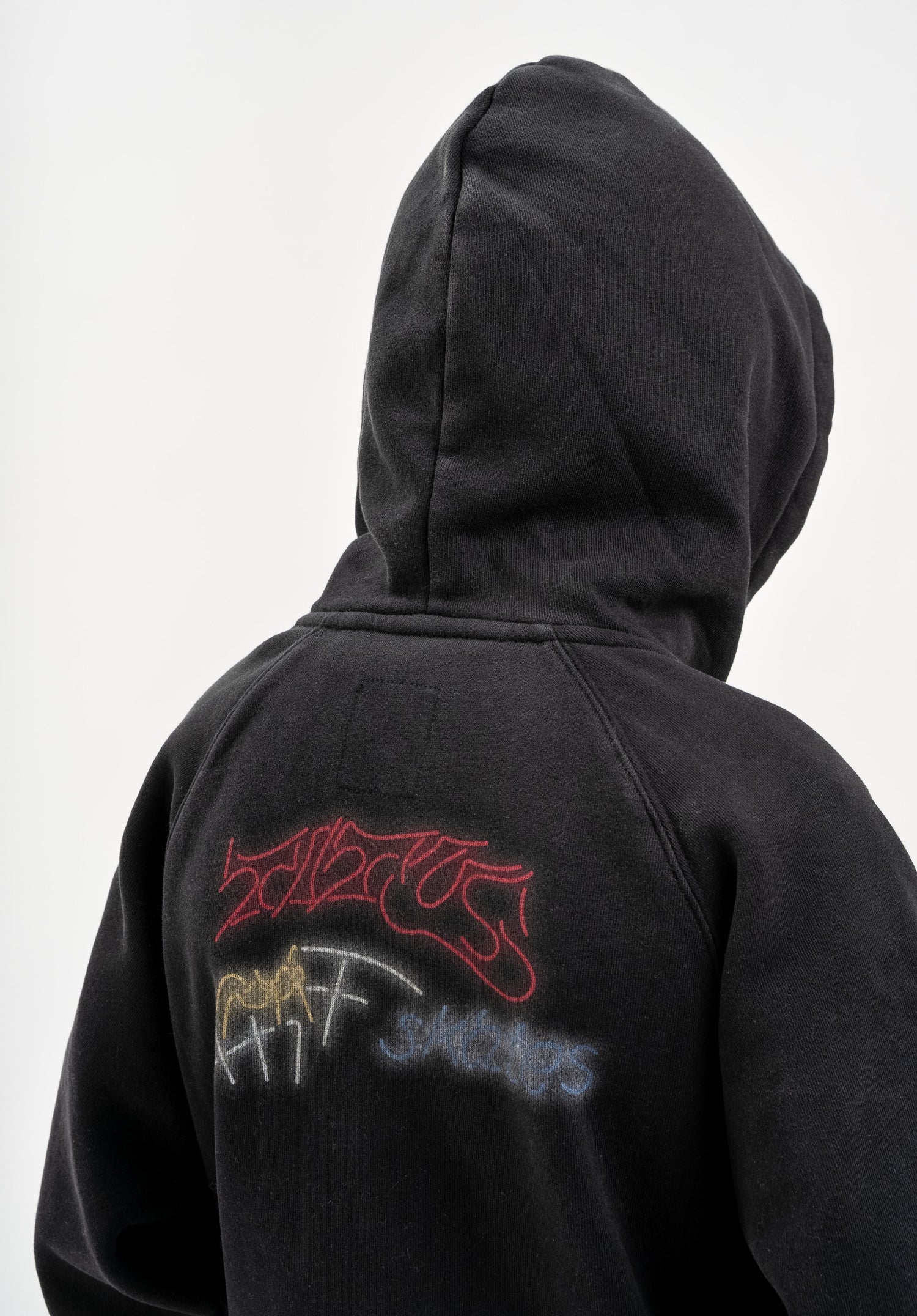 Retro Classic Logo Kids blackfaded Vorderansicht Zoom Image