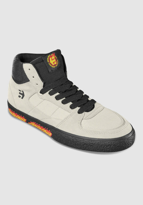 Screw Vulc Mid x Santa Cruz white-black Vorderansicht