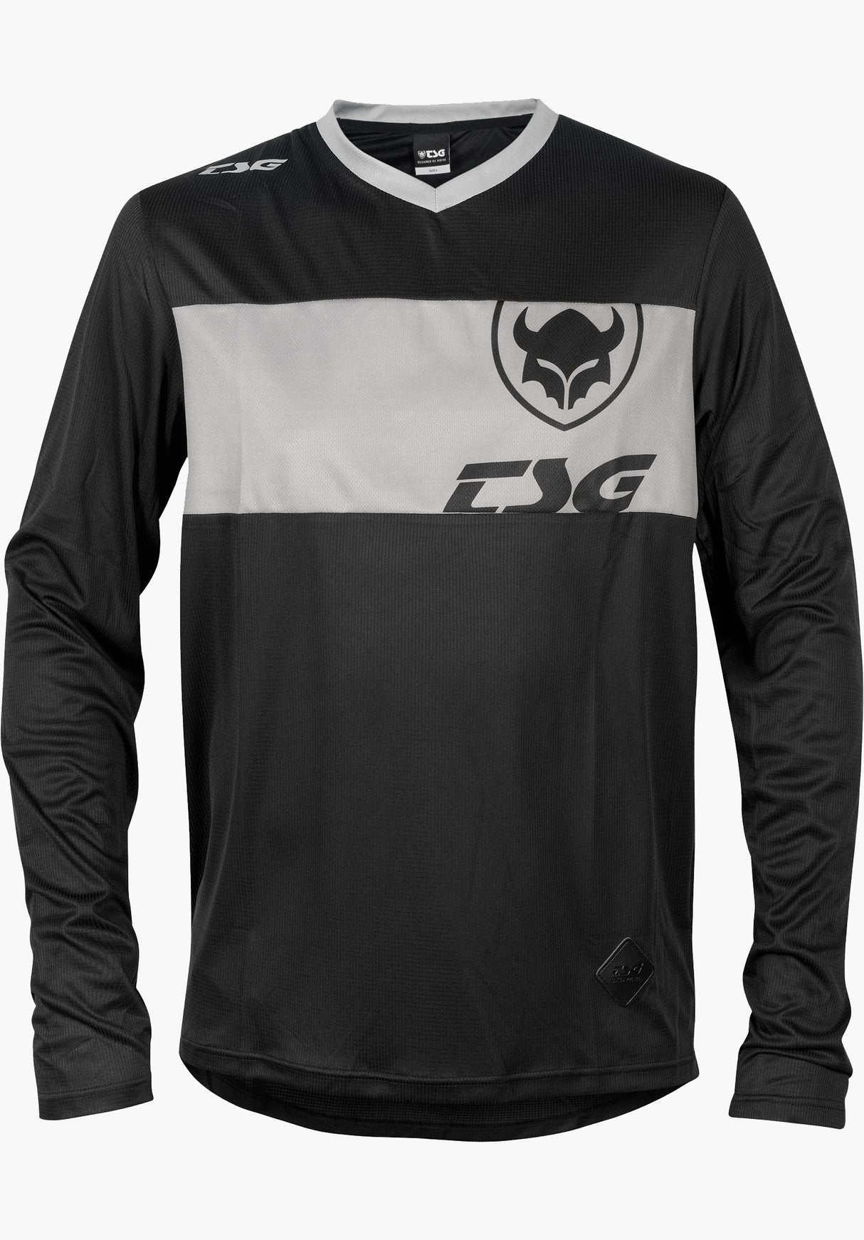 Waft Jersey black-grey Close-Up1