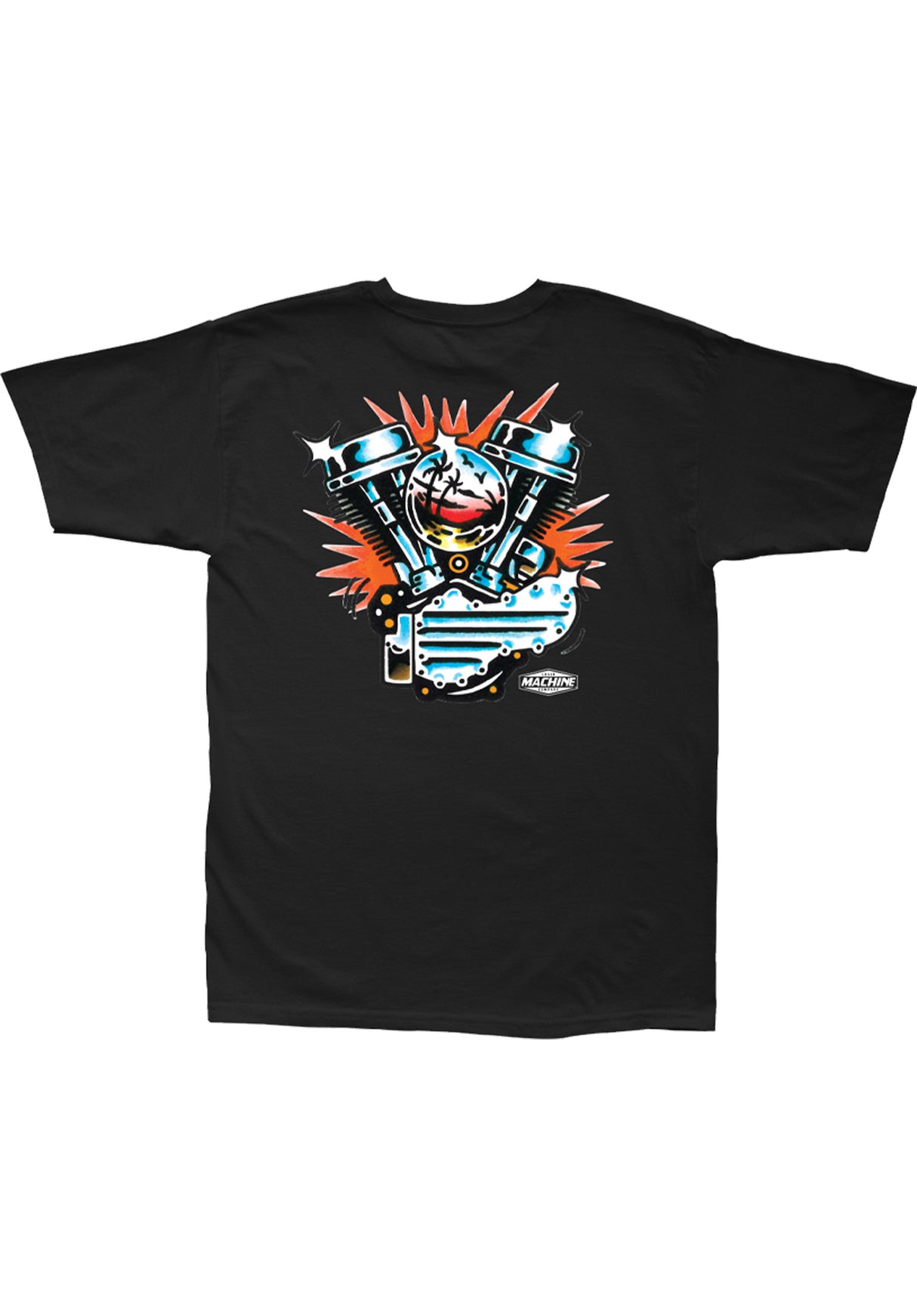 Panhead Paradise Heavyweight black Close-Up1