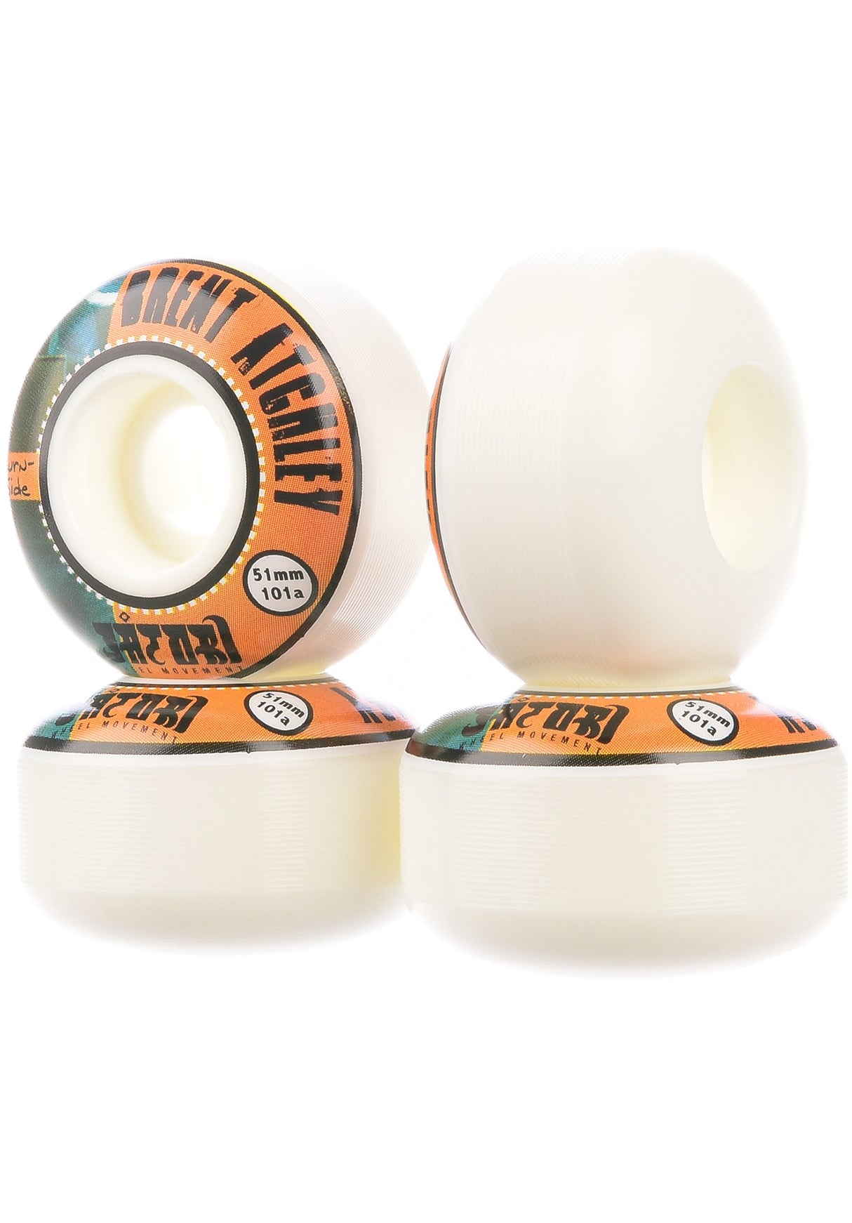 Brent Atchley Burnside 101A white Oberansicht