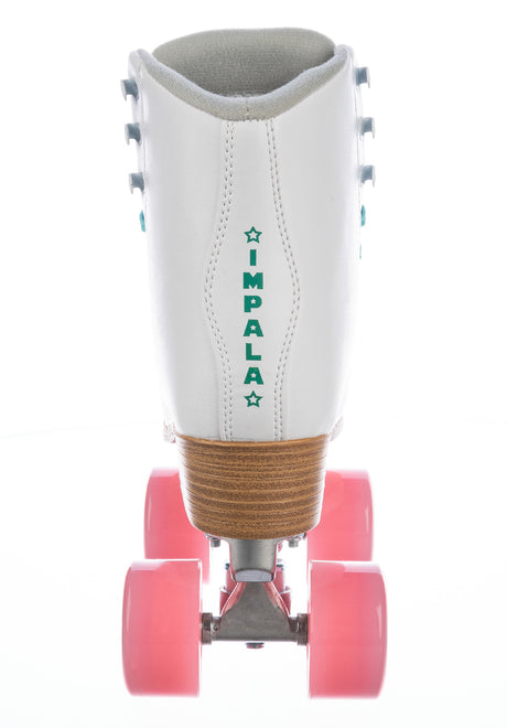 Quad Rollschuhe / Rollerskates white Seitenansicht