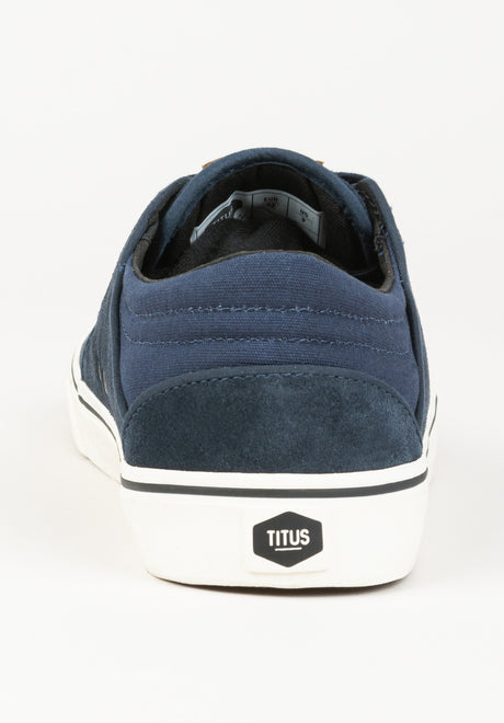 Hudson navy-offwhite Seitenansicht