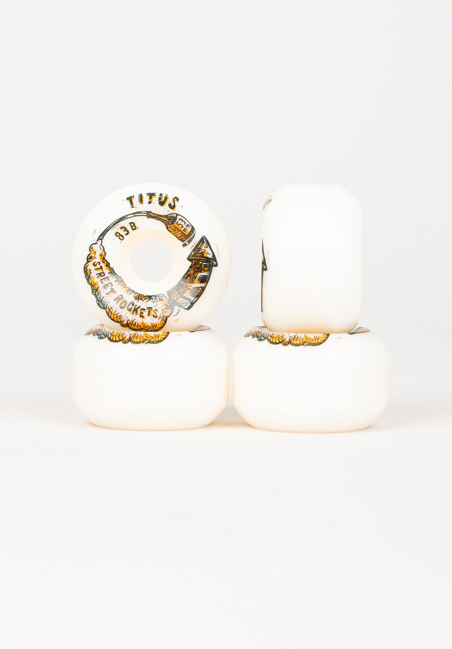 Street Rocket Conical 83B white Vorderansicht Zoom Image