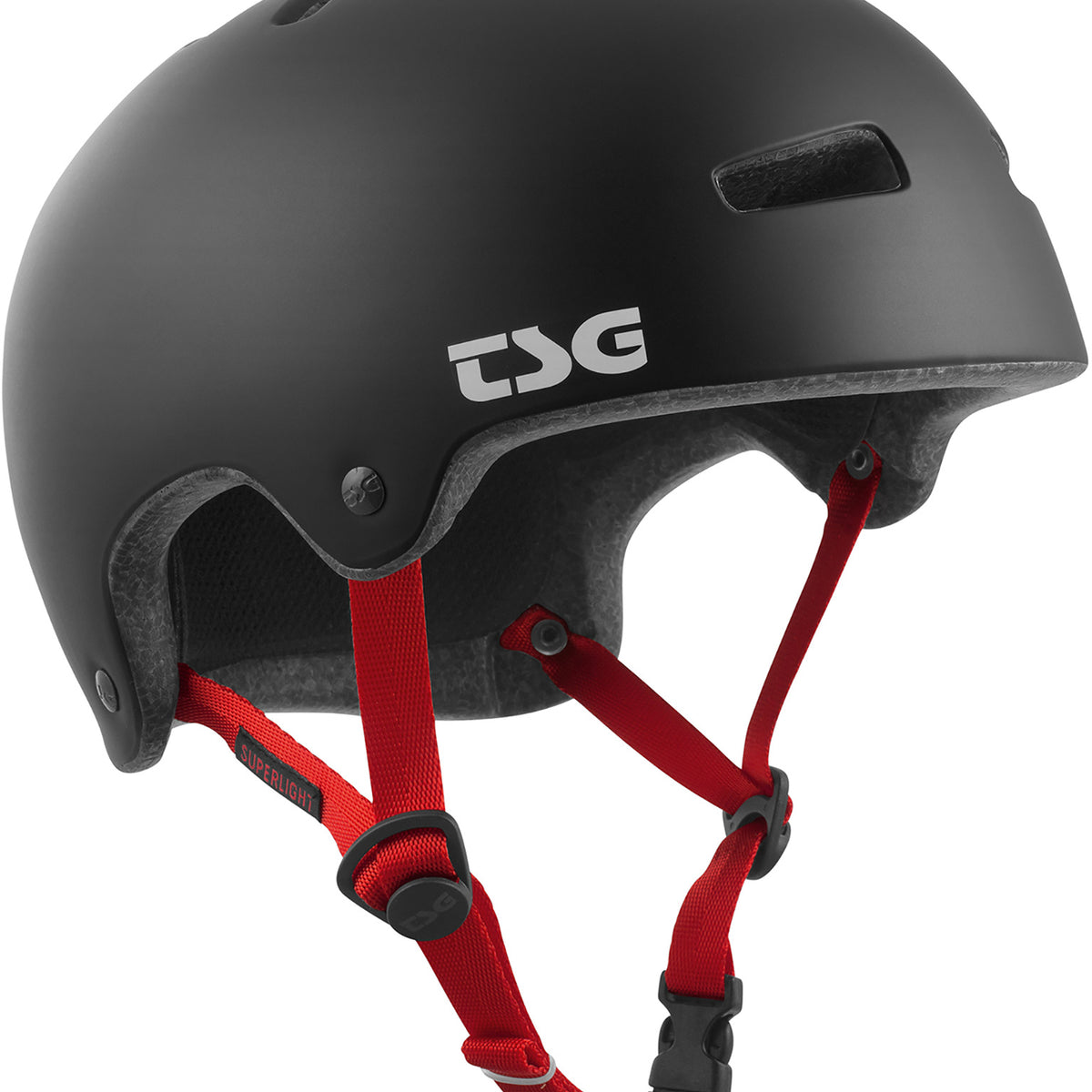 Superlight Solid Color TSG Helm in satin-black – TITUS
