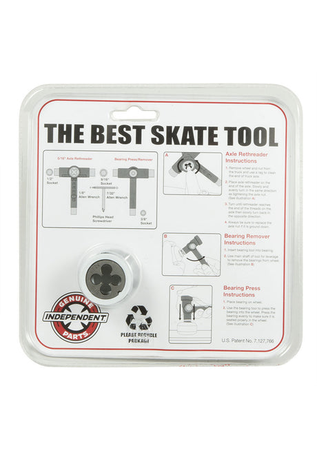 Best Skate Tool white Rückenansicht