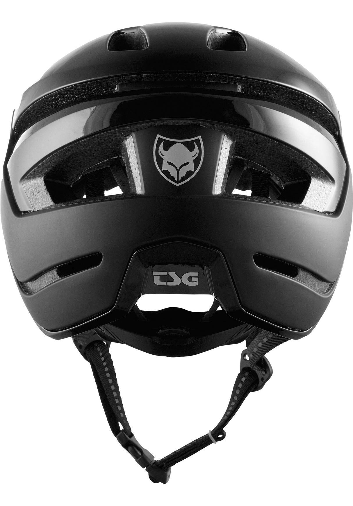 Pepper Solid Color satin black Rückenansicht