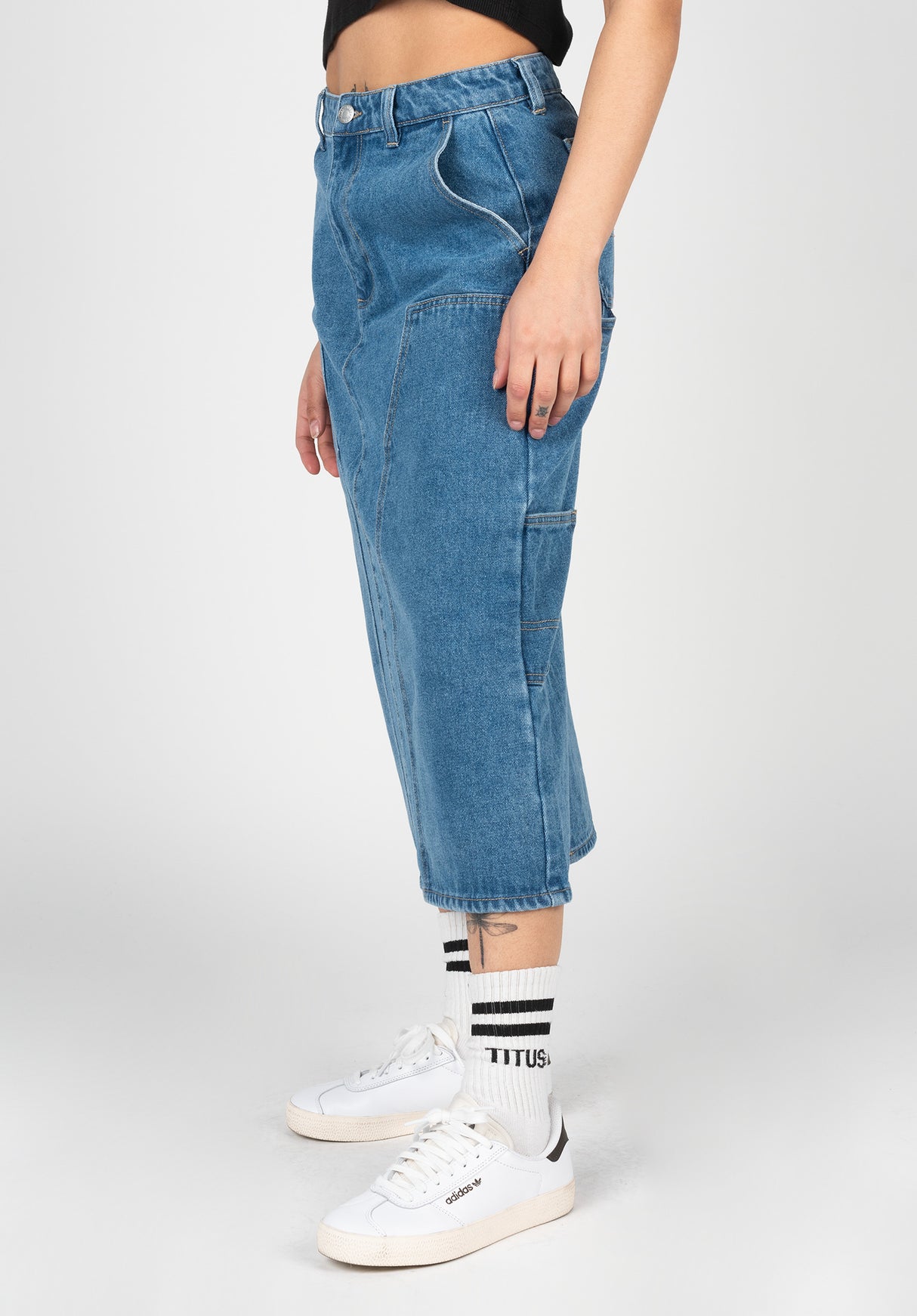 Painter's Midi lightindigo Rückenansicht