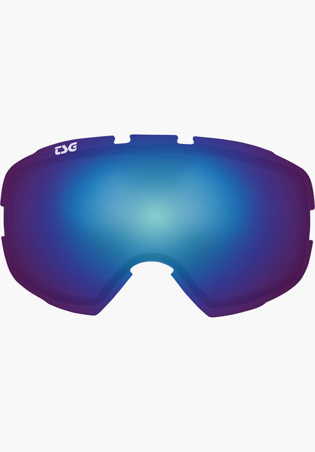 Replacement Lens Goggle One blue-chrome Vorderansicht