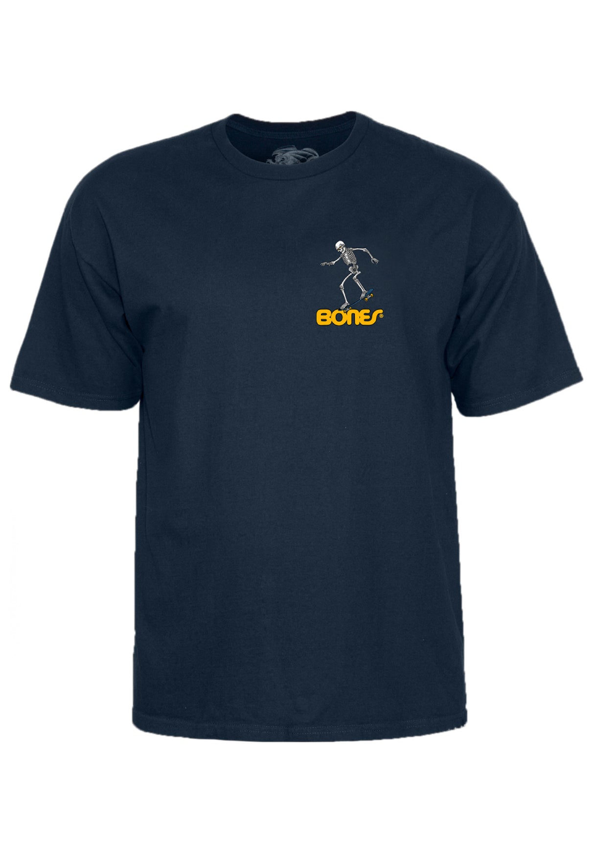 Skateboard Skeleton III navy Rueckenansicht