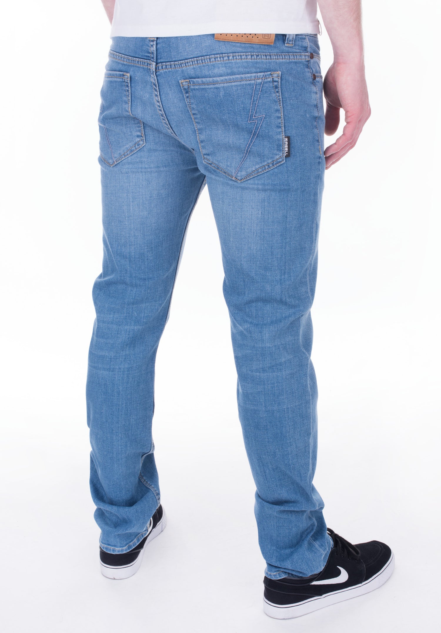 Skin lightbluewash Rueckenansicht Zoom Image