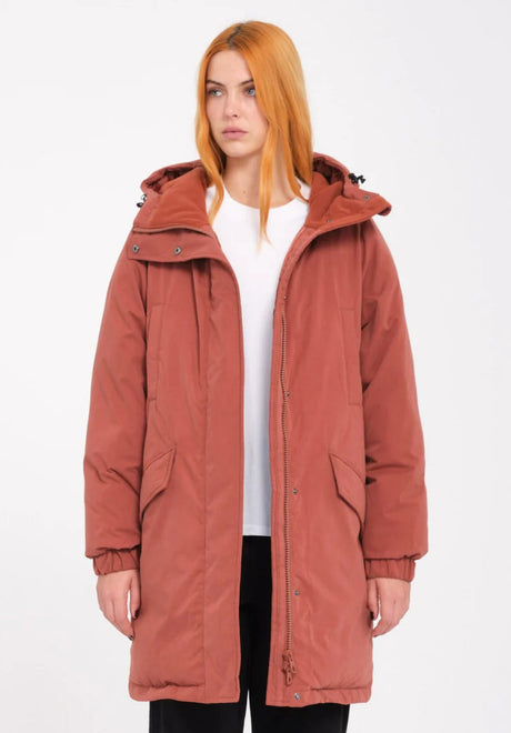 Sleepi Puff Up Parka chestnutbrown Closeup1