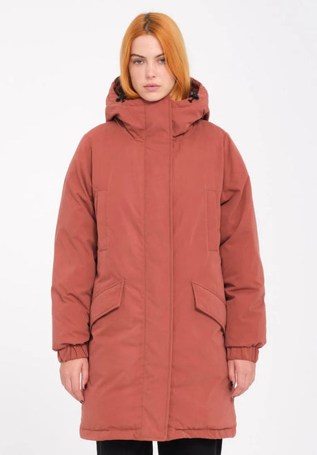 Sleepi Puff Up Parka chestnutbrown Vorderansicht