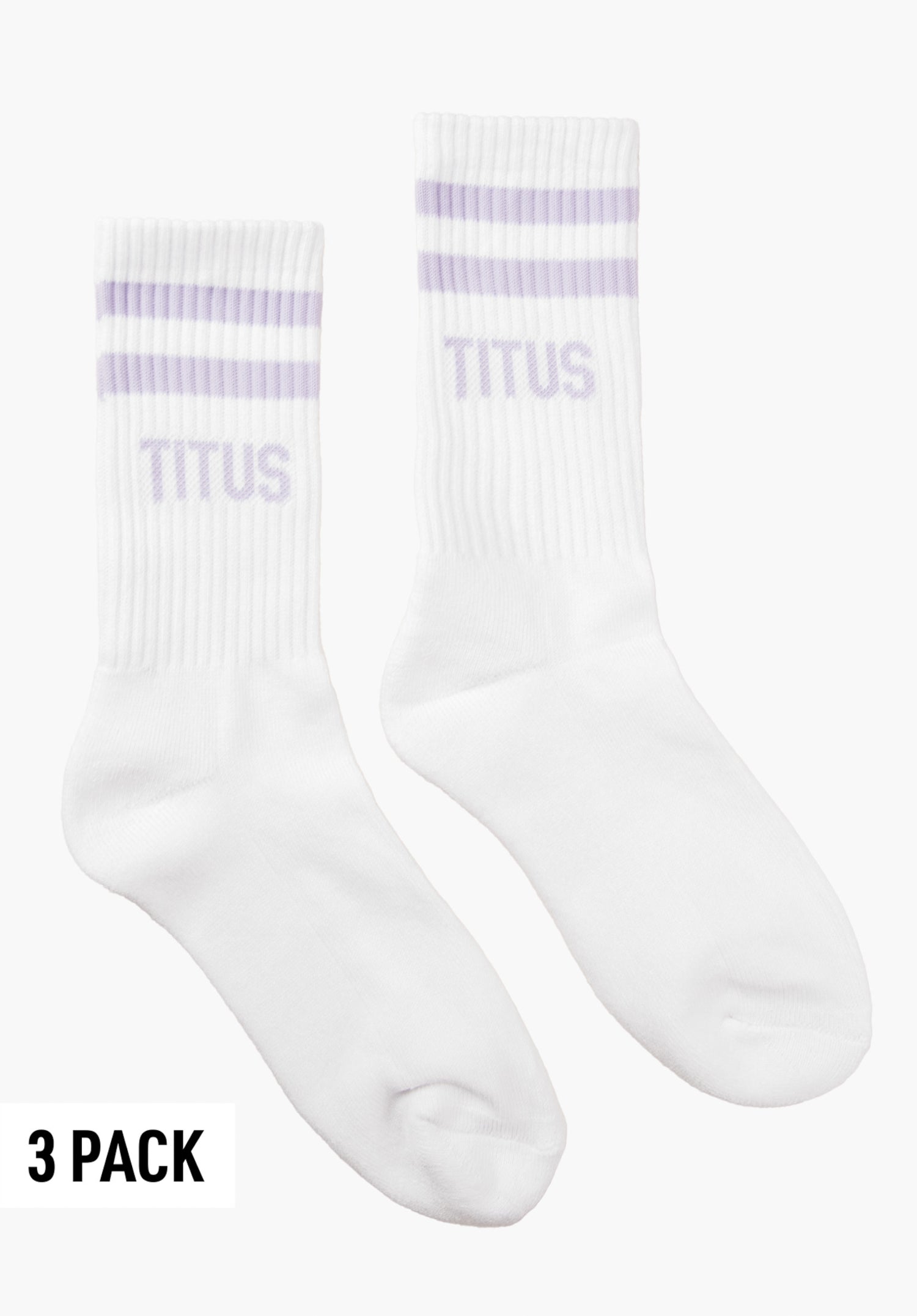Socks 3 Pack white-lightlilac Vorderansicht Zoom Image