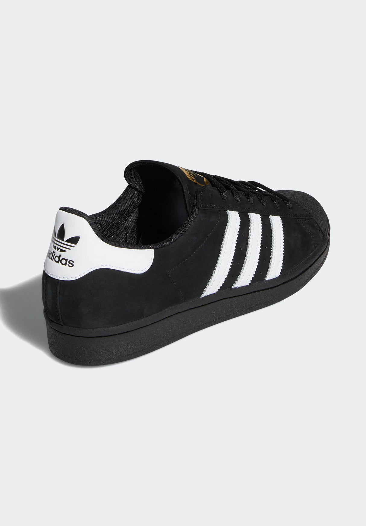 Superstar ADV coreblack-white-gold Rueckenansicht