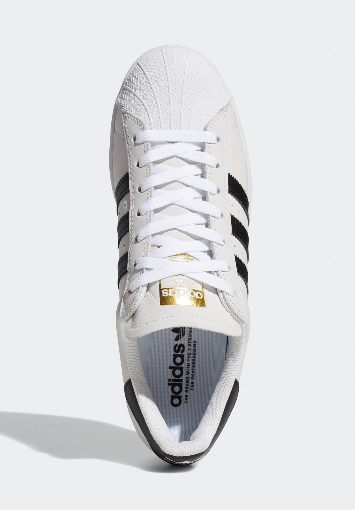 Superstar ADV white-coreblack-white Closeup1