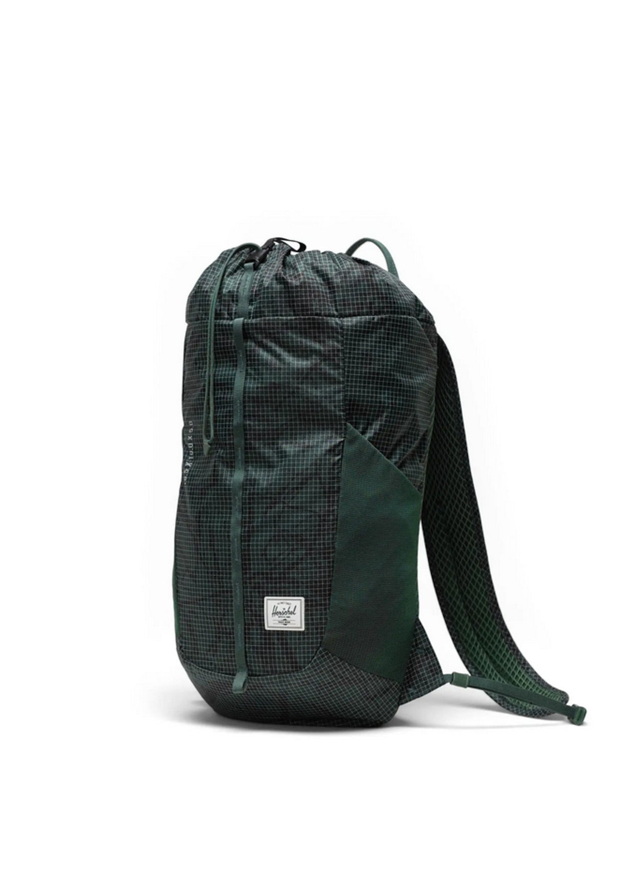 Ultralight Cinch Daypack 14 L pineneedle EQ camo Rueckenansicht