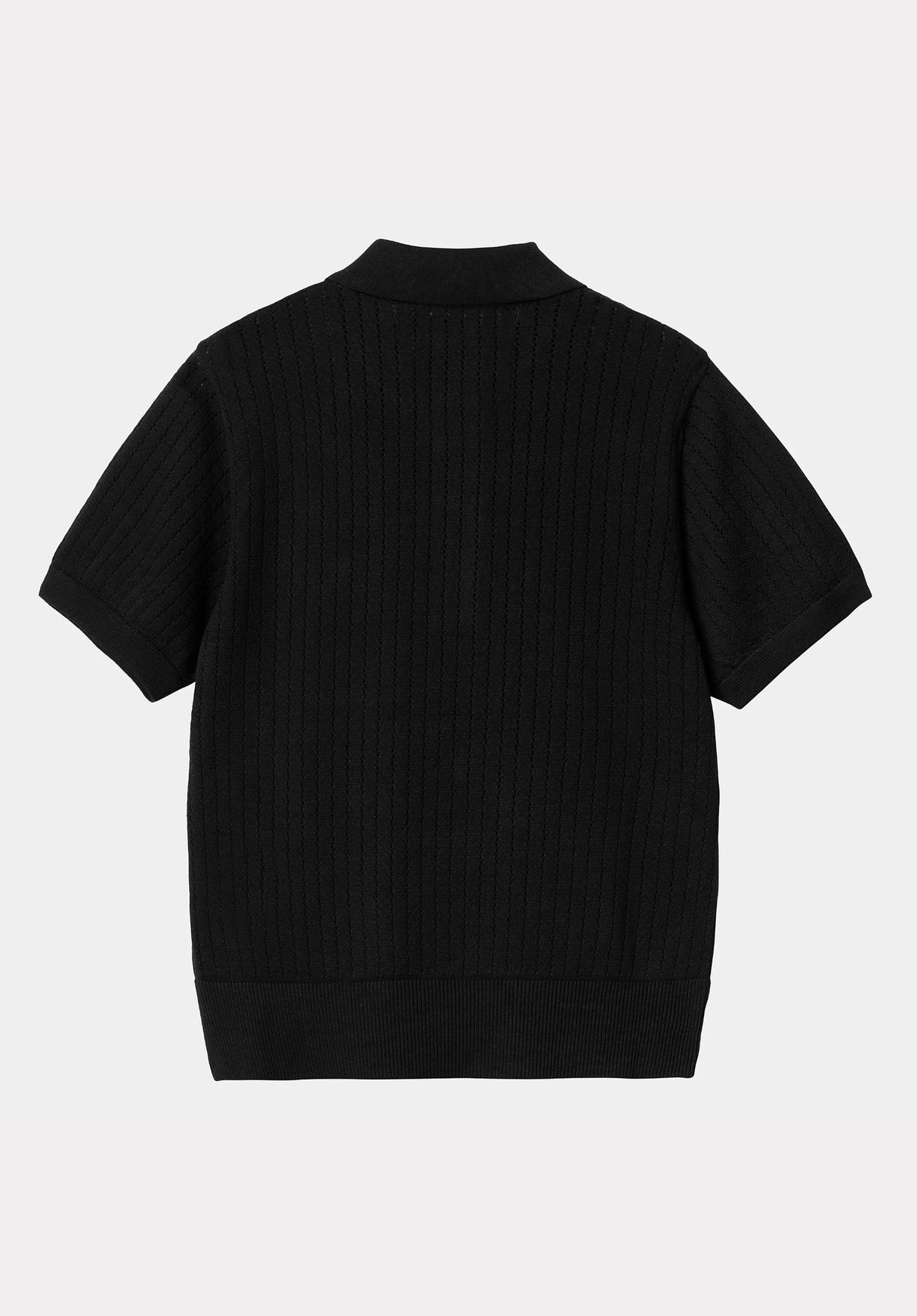 W' Norlina Polo black Rueckenansicht