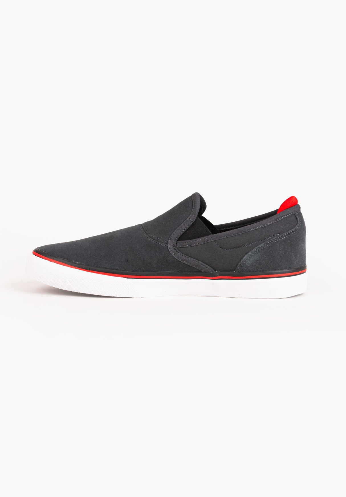 Wino G6 Slip-On darkgrey-black-red Oberansicht