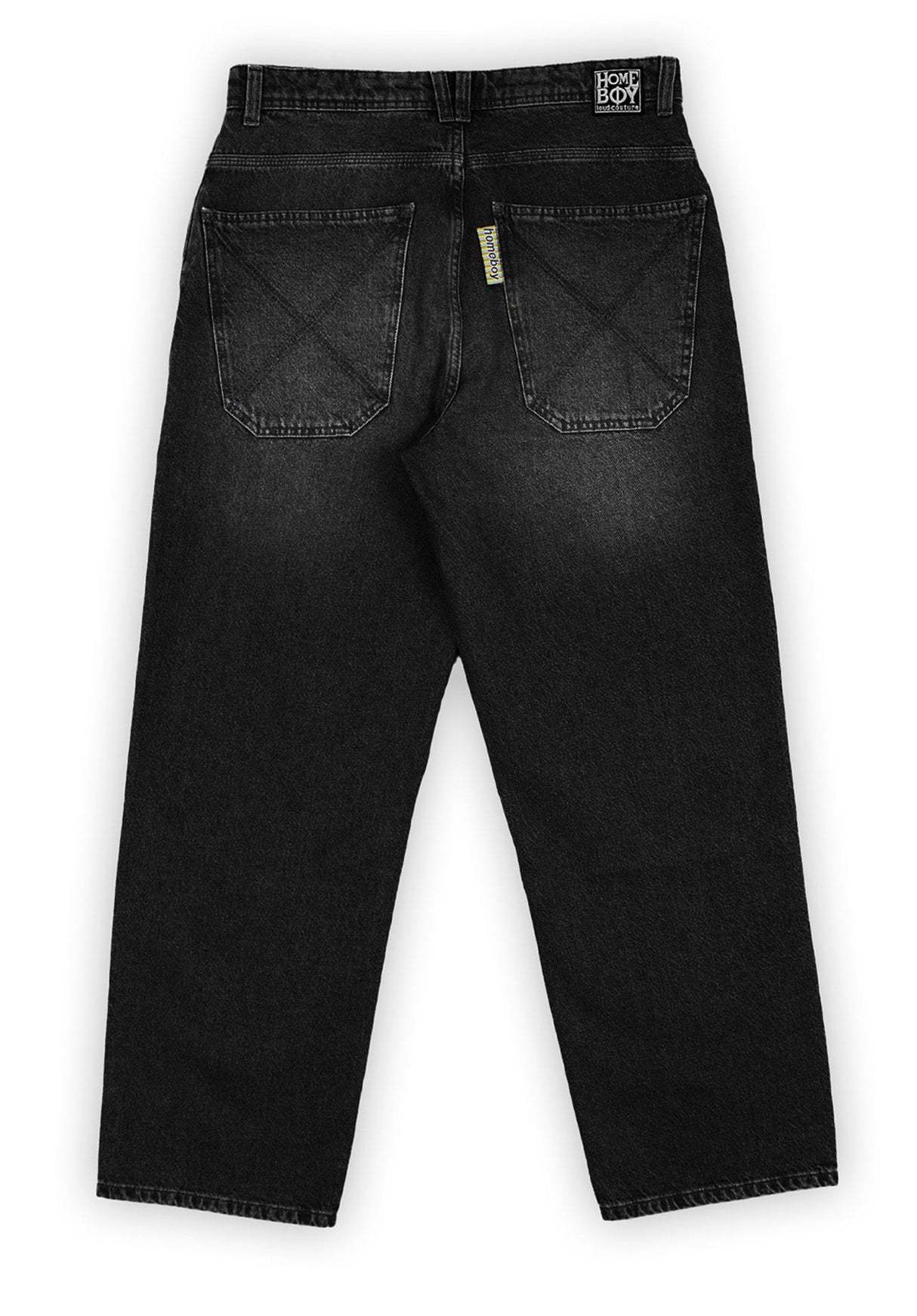 X-Tra Baggy Vintage Denim vintageblack Rueckenansicht