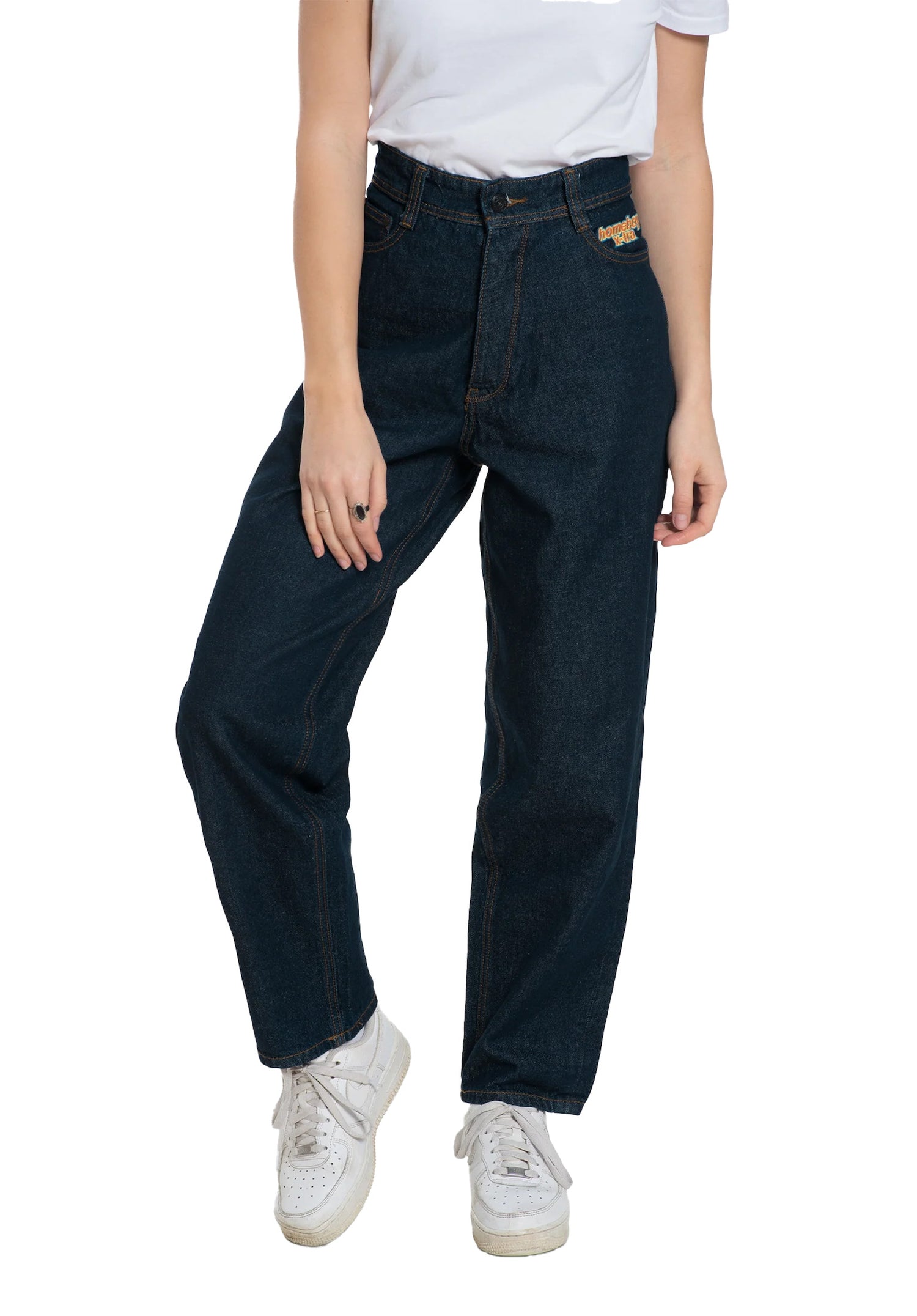 X-tra Baggy Women indigo Rueckenansicht Zoom Image