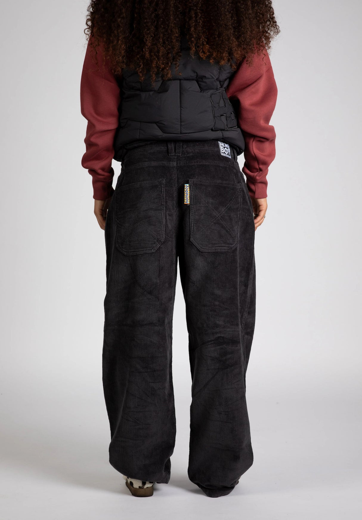 X-Tra Monster Cord darkgrey Rueckenansicht